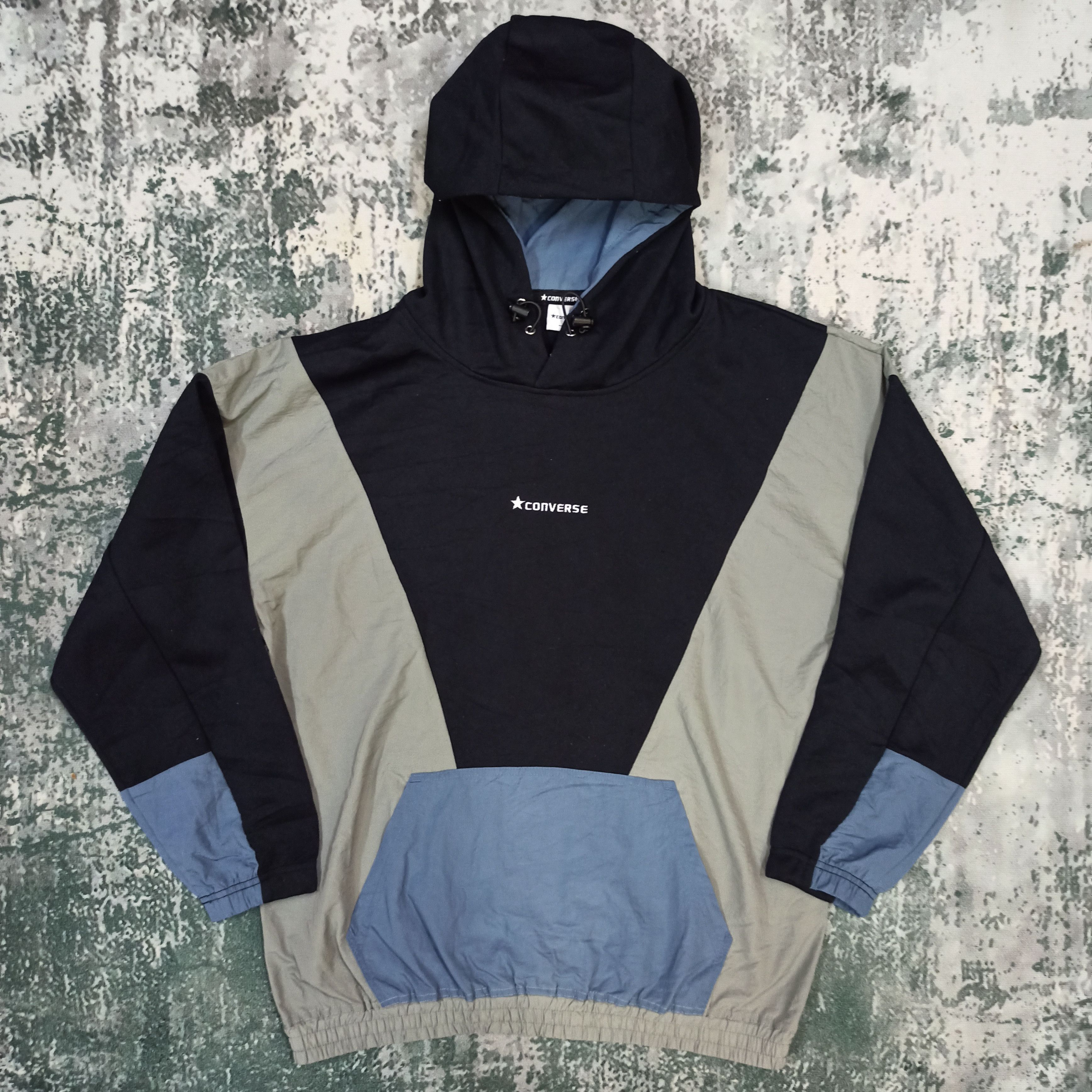 Converse Rare Converse Canter Logo Nylon + Polyester Hoodie Size US M / EU 48-50 / 2 - 1 Thumbnail