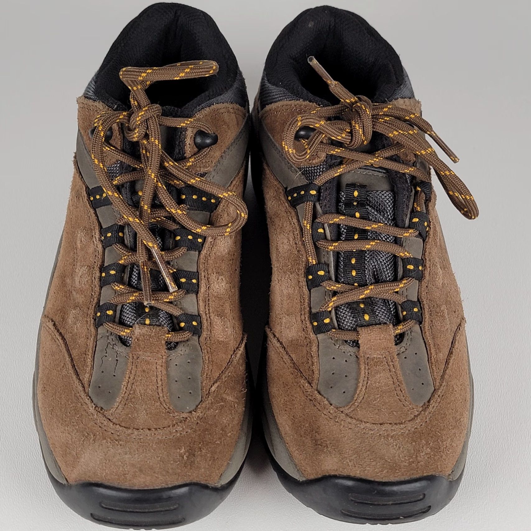 Vintage Hi-Tec Boots Womens 8 Brown Leather Lace Up Round Toe Breathable Combat All Seasons Size US 8 / IT 38 - 2 Thumbnail