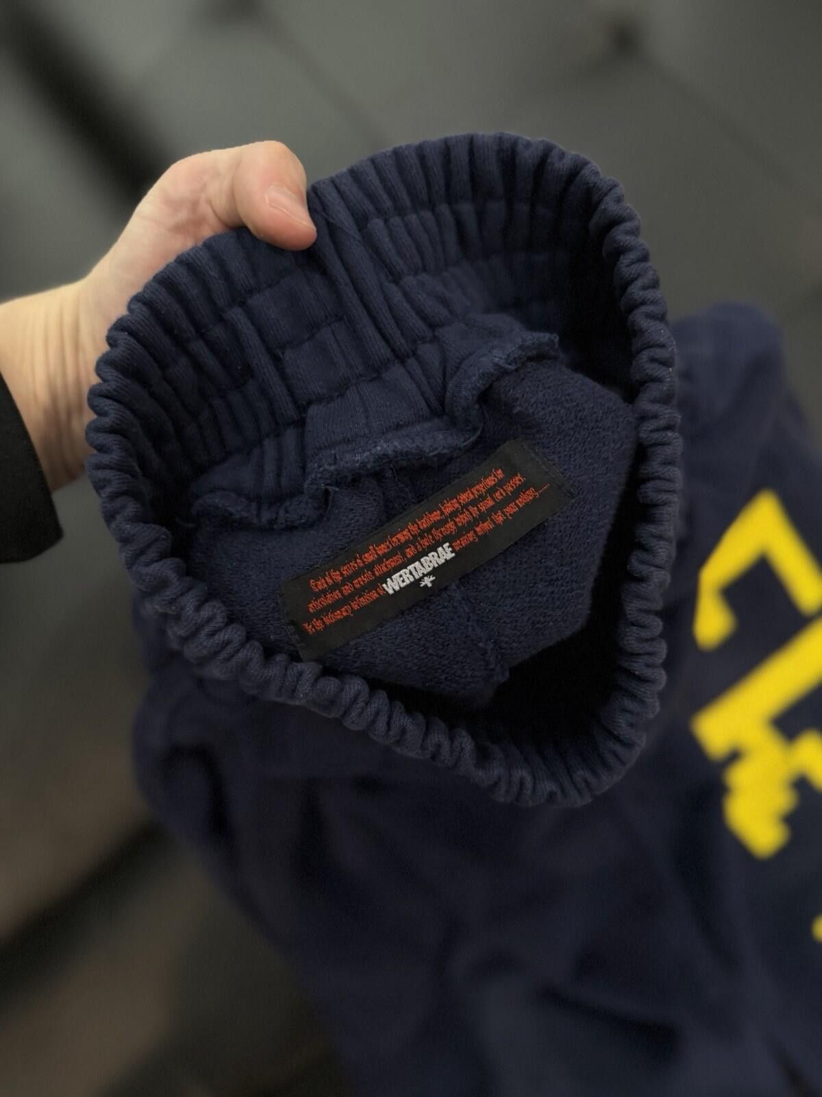 Vertabrae Vertabrae Navy Blue Yellow Sweatpants Adult Size Small Size US 30 / EU 46 - 8 Thumbnail