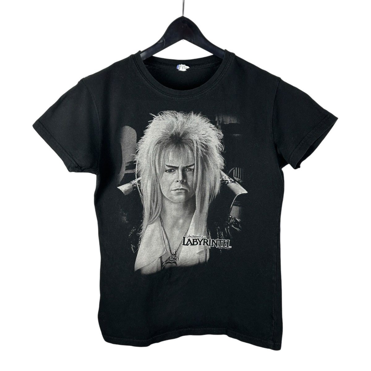Band Tees Women’s Y2K David Bowie Labyrinth Band Shirt PETITE Size XL / US 12-14 / IT 48-50 - 1 Thumbnail