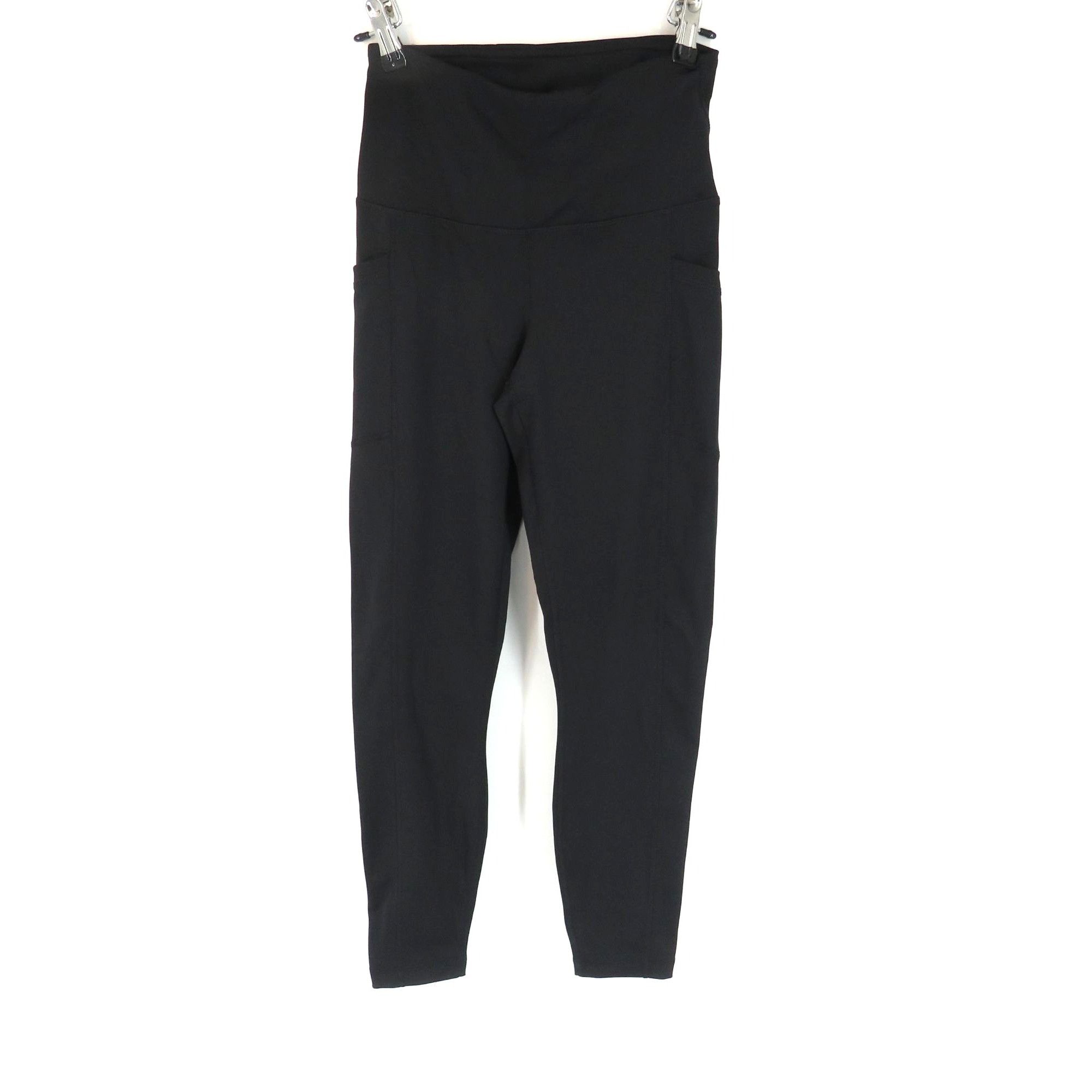 Other 90 Degree By Reflex Black High-Waisted Pocket Ankle Leggings Size 24" / US 00 / IT 34 - 1 Thumbnail