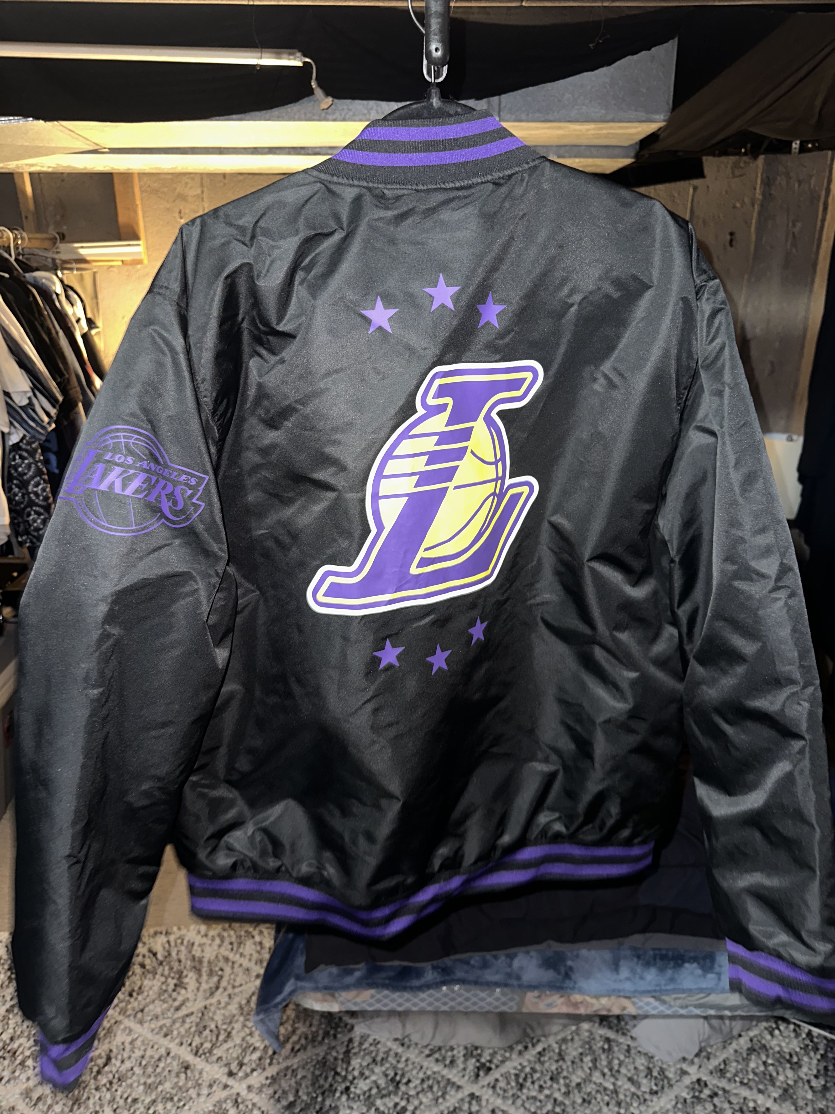 Other Black Lakers Bomber Size US XL / EU 56 / 4 - 3 Thumbnail