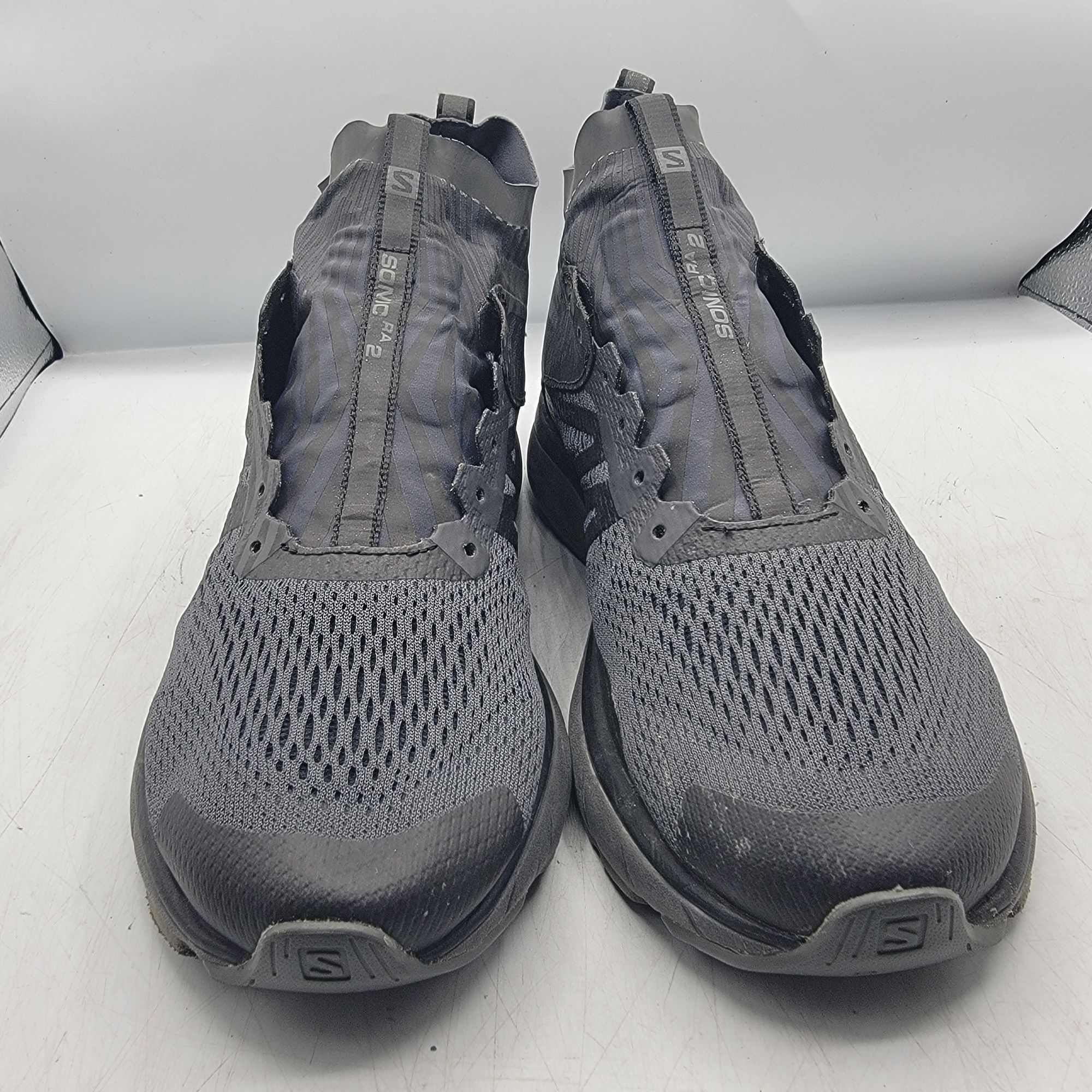 Salomon Salomon Sonic RA Nocturne Womens 10 Triple Black Running Sho Size US 10 / IT 40 - 2 Thumbnail