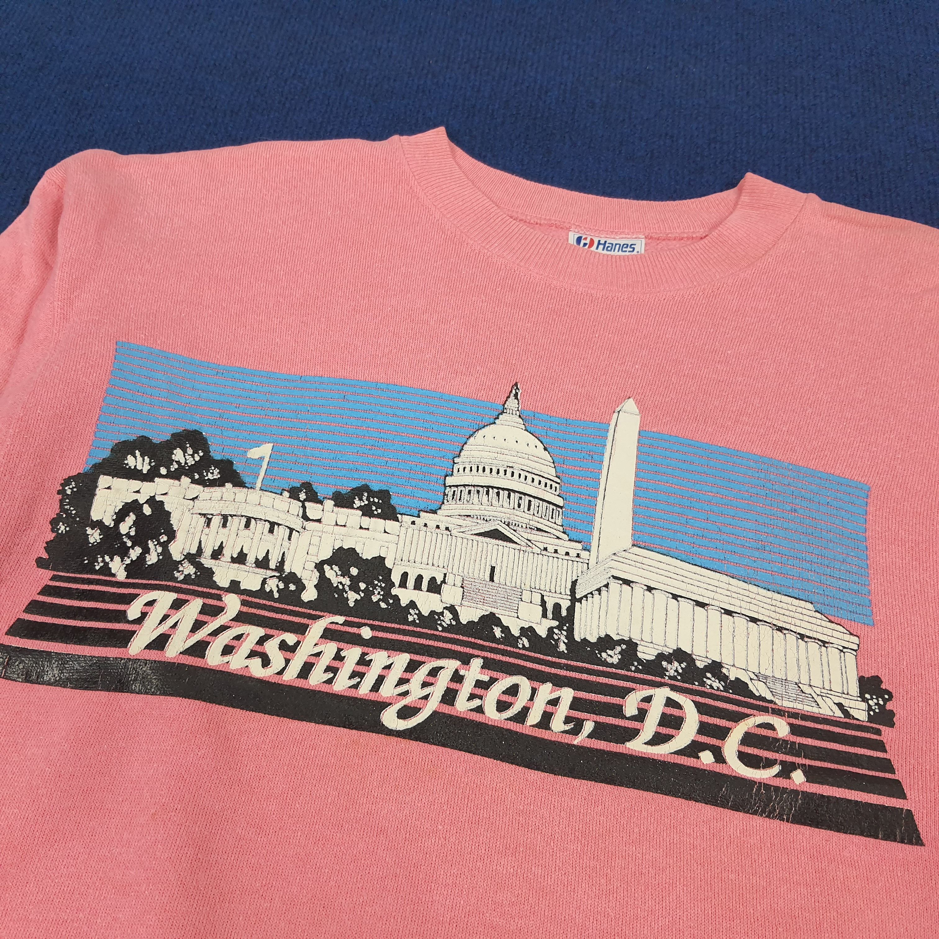 Vintage Vintage Washington D.C. District of Columbia Sweatshirts Size US M / EU 48-50 / 2 - 2 Thumbnail