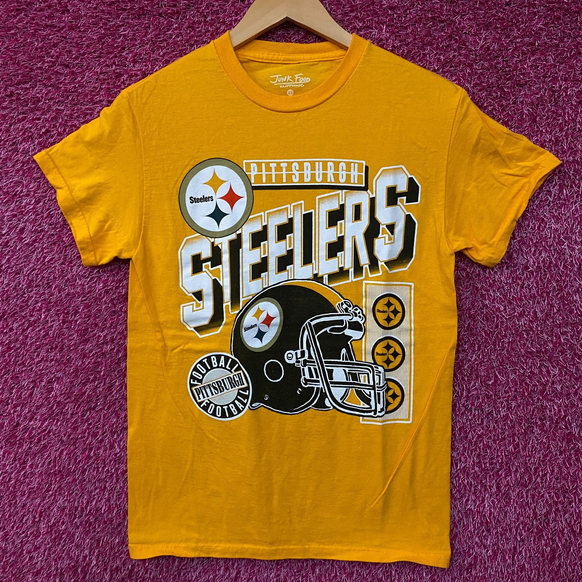 Junk Food Junk Food Pittsburgh Steelers Checkdown Flea Market T-Shirt Size US XS / EU 42 / 0 - 1 Thumbnail