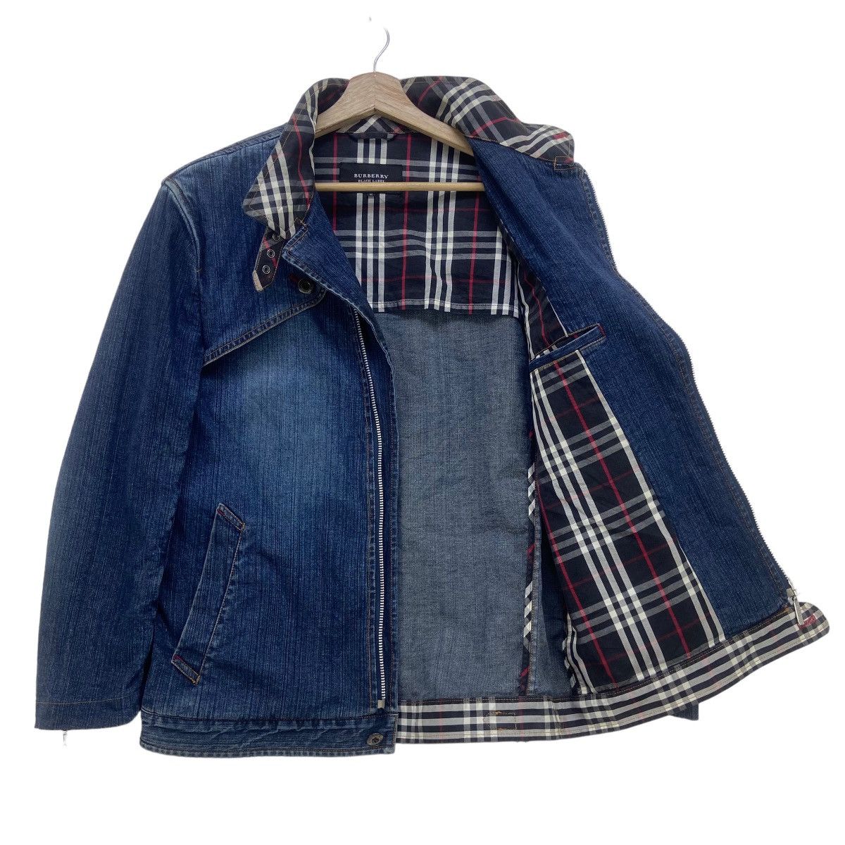Burberry Burberry Black Label Denim Biker Jacket Size US S / EU 44-46 / 1 - 3 Thumbnail