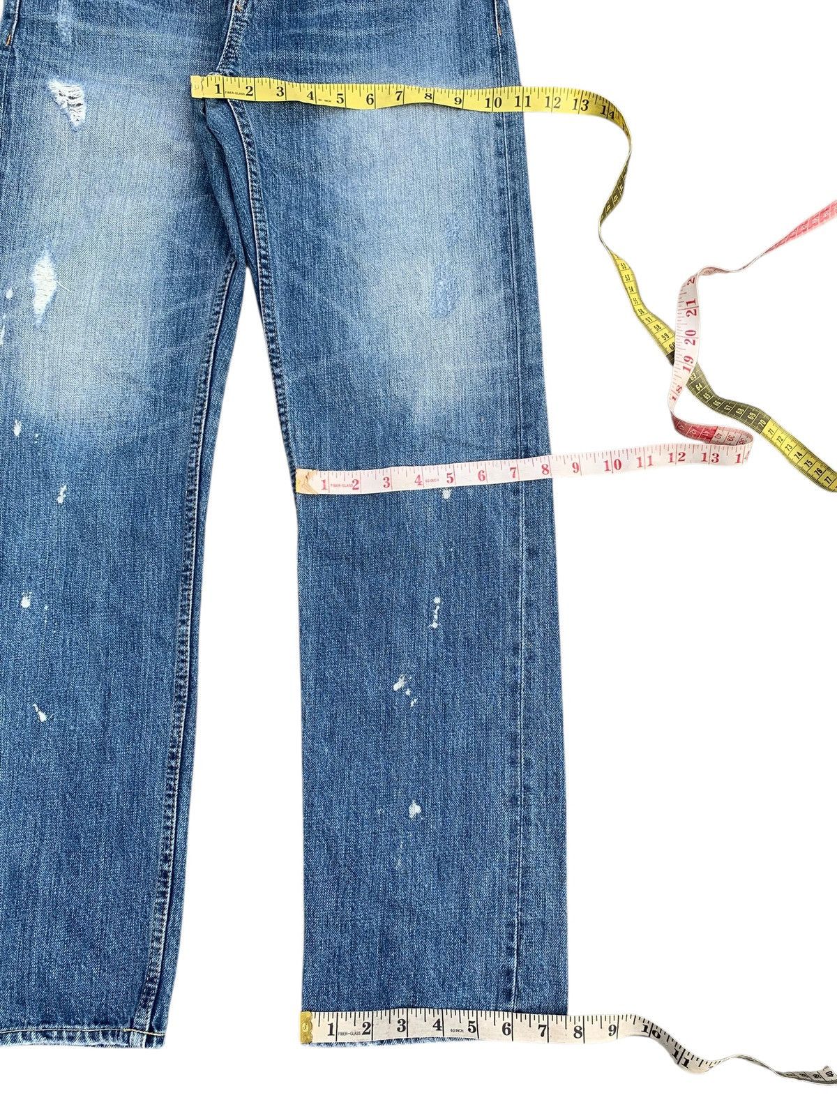 Kapital LOWRYS FARM RED EAR SELVEDGE JAPANESE DISTRESSED DENIM Size US 31 - 20 Thumbnail