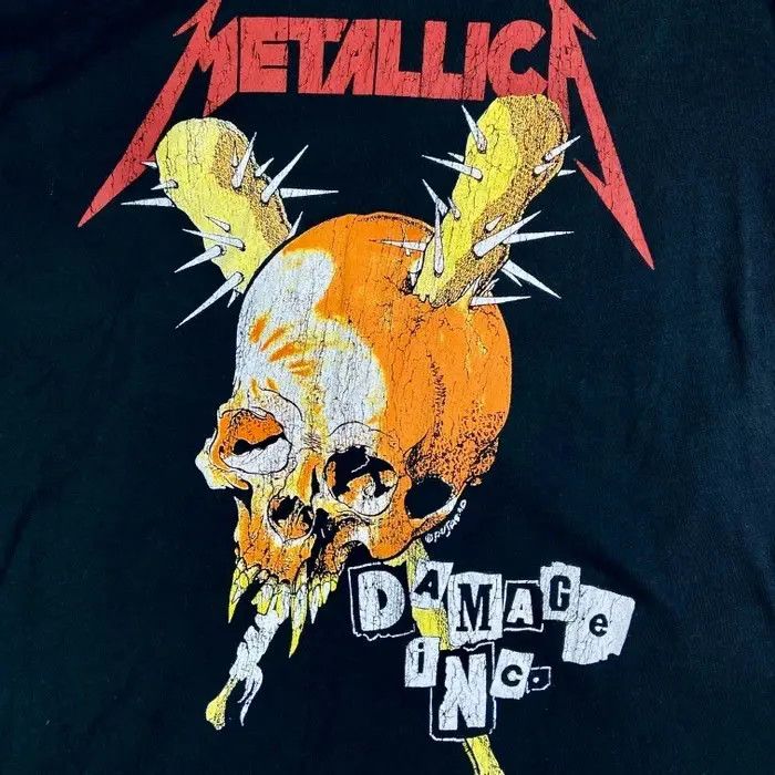Band Tees Mens Vintage T Shirt Metallica 2016 Size XL Size US XL / EU 56 / 4 - 4 Thumbnail