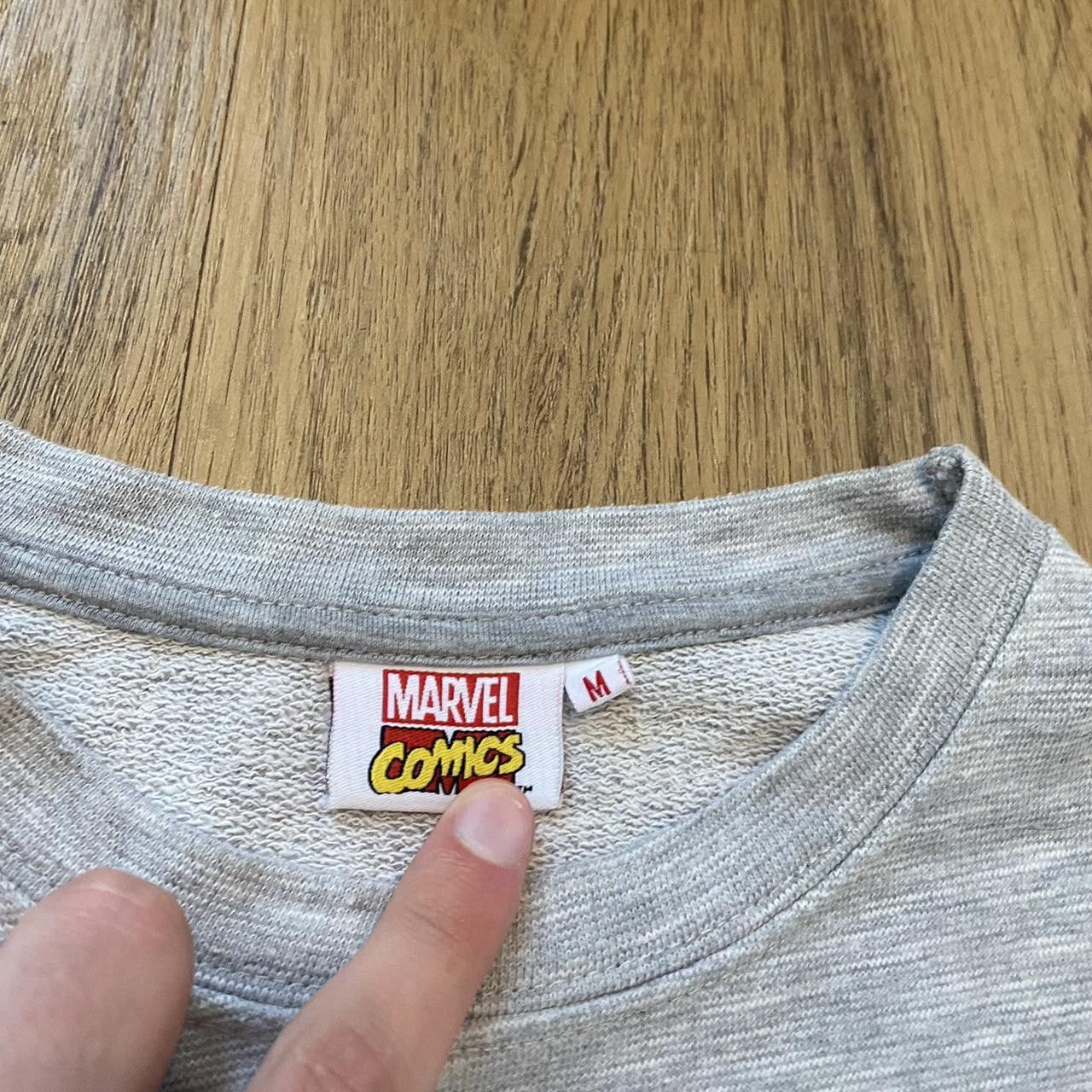 Marvel Comics Grey and multicoloured Marvel crew neck sweatshirt Size US M / EU 48-50 / 2 - 4 Thumbnail