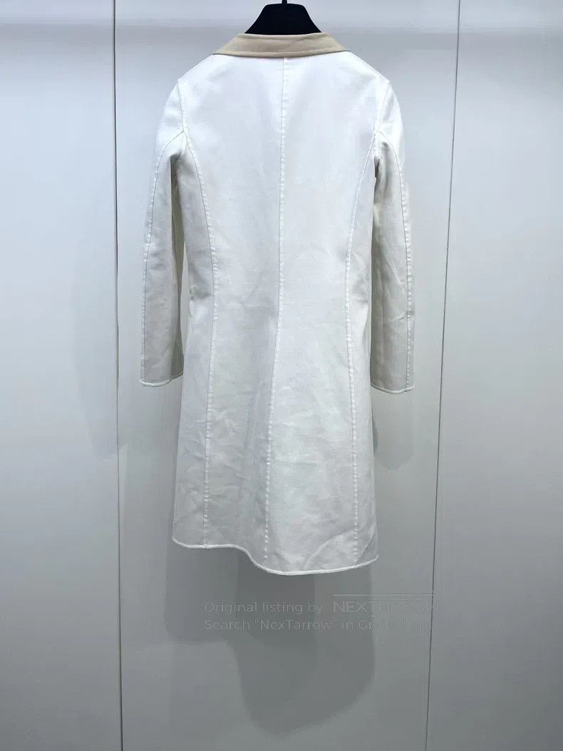 Loro Piana Loro Piana Two-Tone Belted Jacket Size XXS / US 00 / IT 34 - 5 Thumbnail