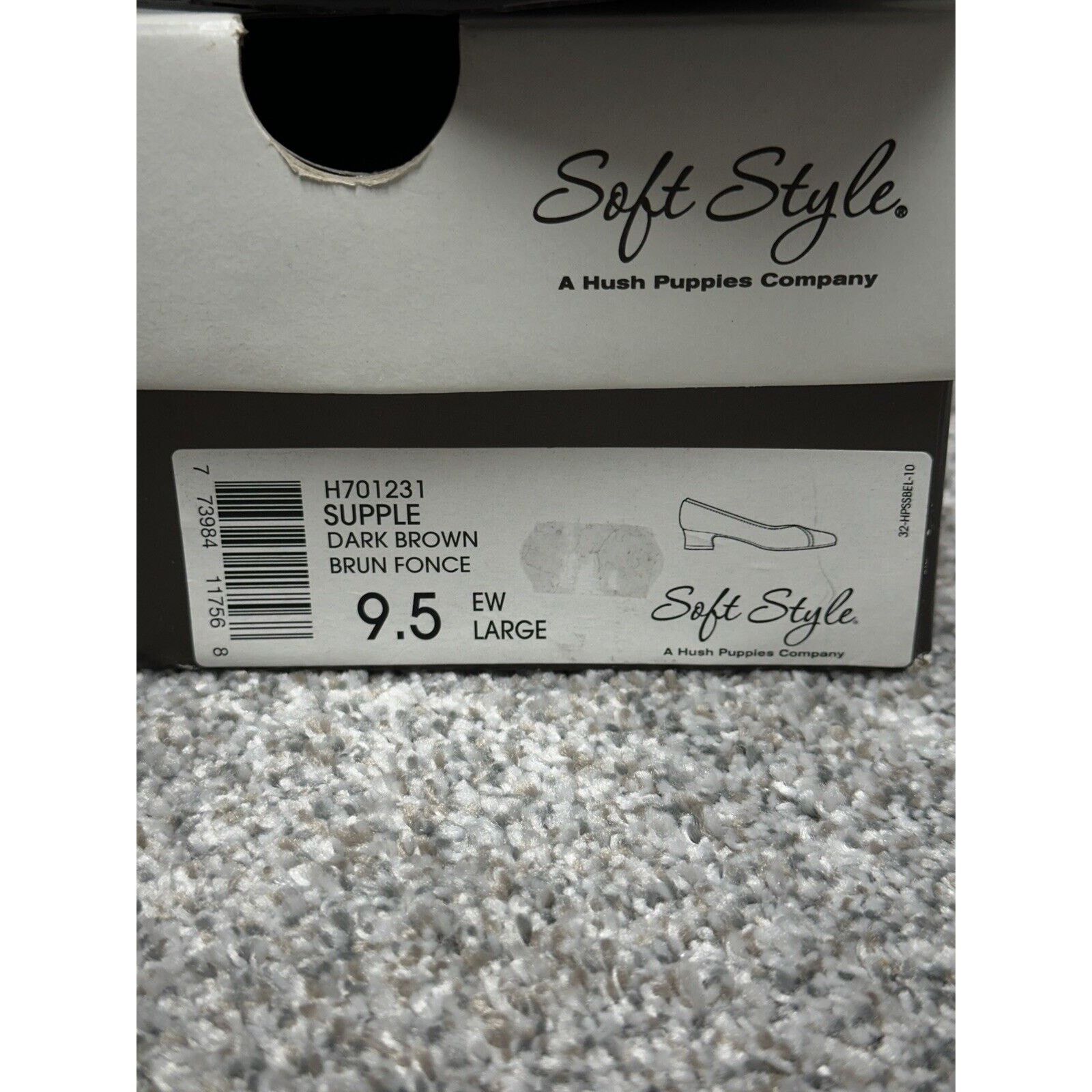 Hush Puppies Soft Style Hush Puppies Pumps 9.5 90s Y2K Dark Chunky Heel Size US 9.5 / IT 39.5 - 2 Thumbnail