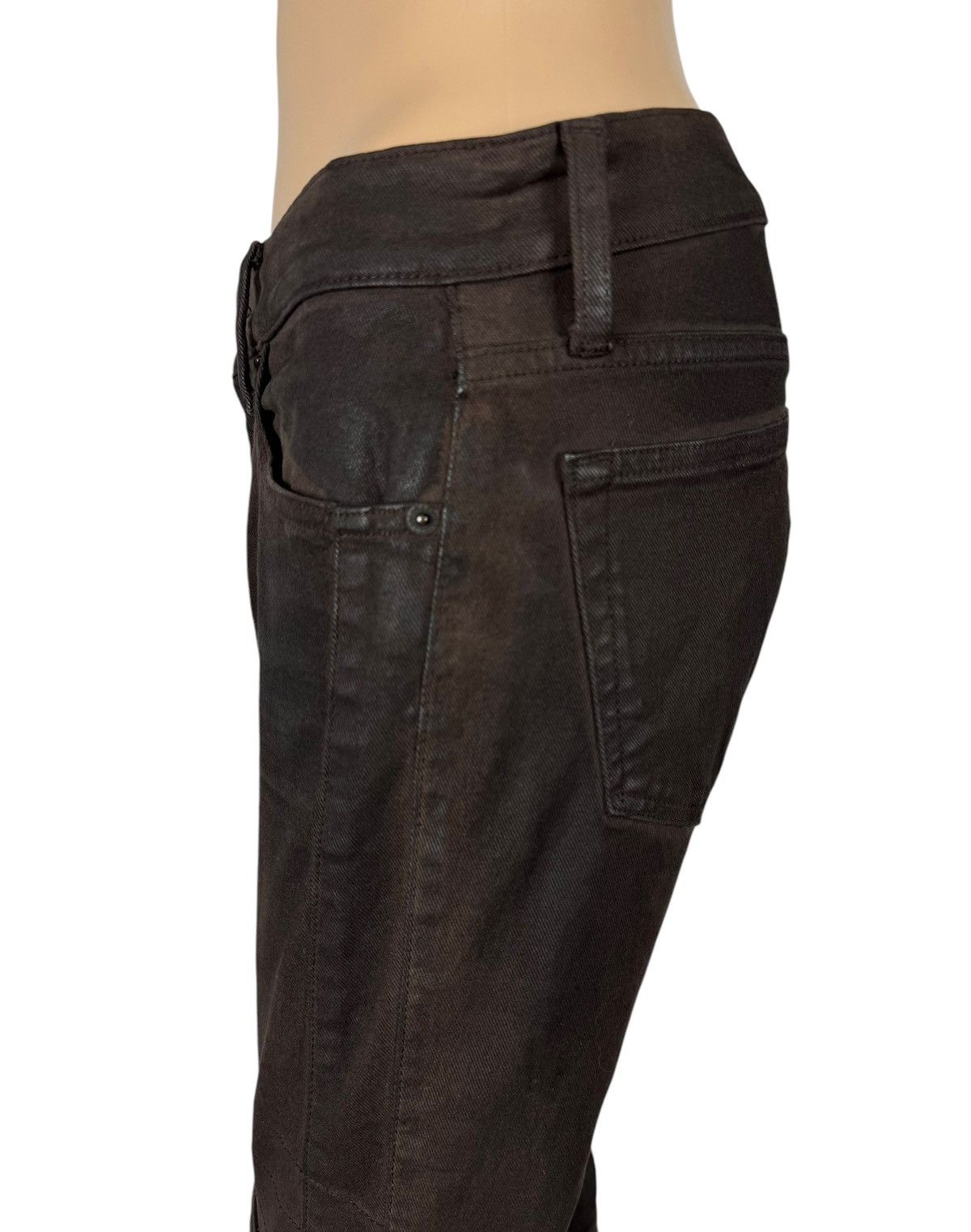 Polo Ralph Lauren Polo Ralph Lauren Waxed Jeans Biker Ankle Zip size 27 Size 27" / US 4 / IT 40 - 7 Thumbnail