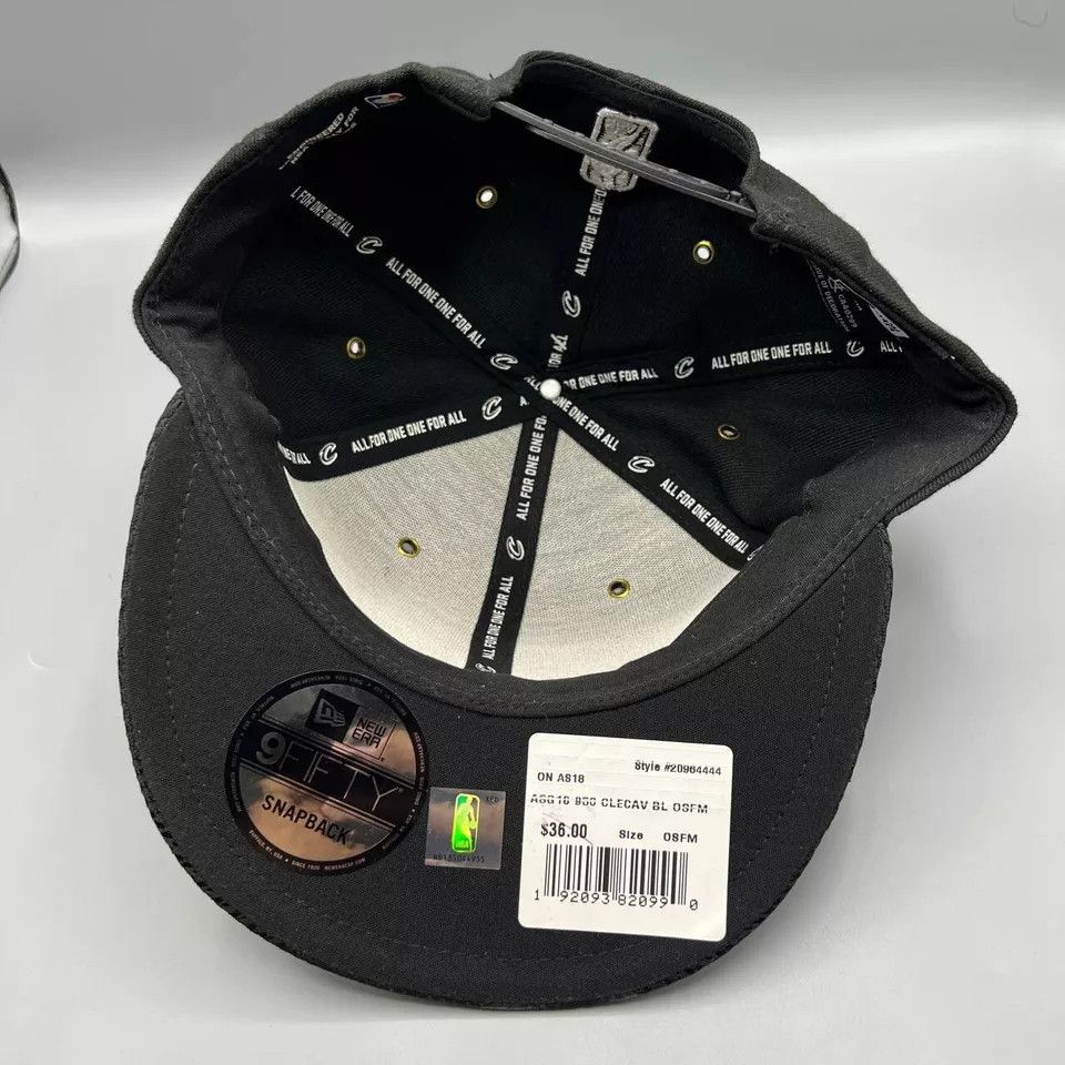 New Era Cleveland Cavaliers Cavs Hat Men 9Fifty Snap Back Cap New Size ONE SIZE - 7 Thumbnail