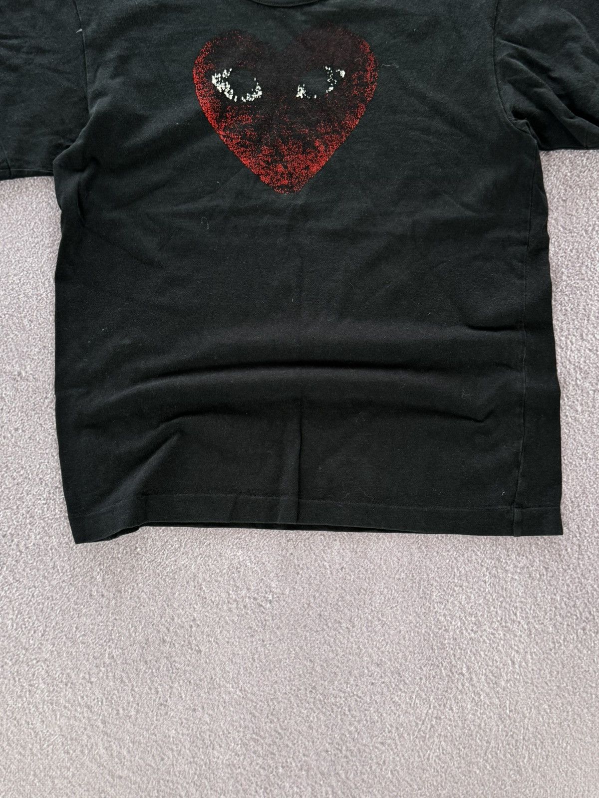Comme des Garcons PLAY Vintage Play Comme Des Garcons Japan Faded T-Shirt Size US M / EU 48-50 / 2 - 3 Thumbnail