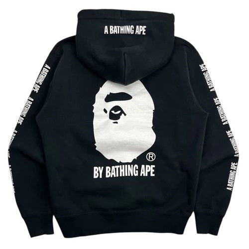 トップス 90s A BATHING APE champion reverse weave BAPE × CHAMPION VERY APE Reverse Weave Zip hoodie Black A