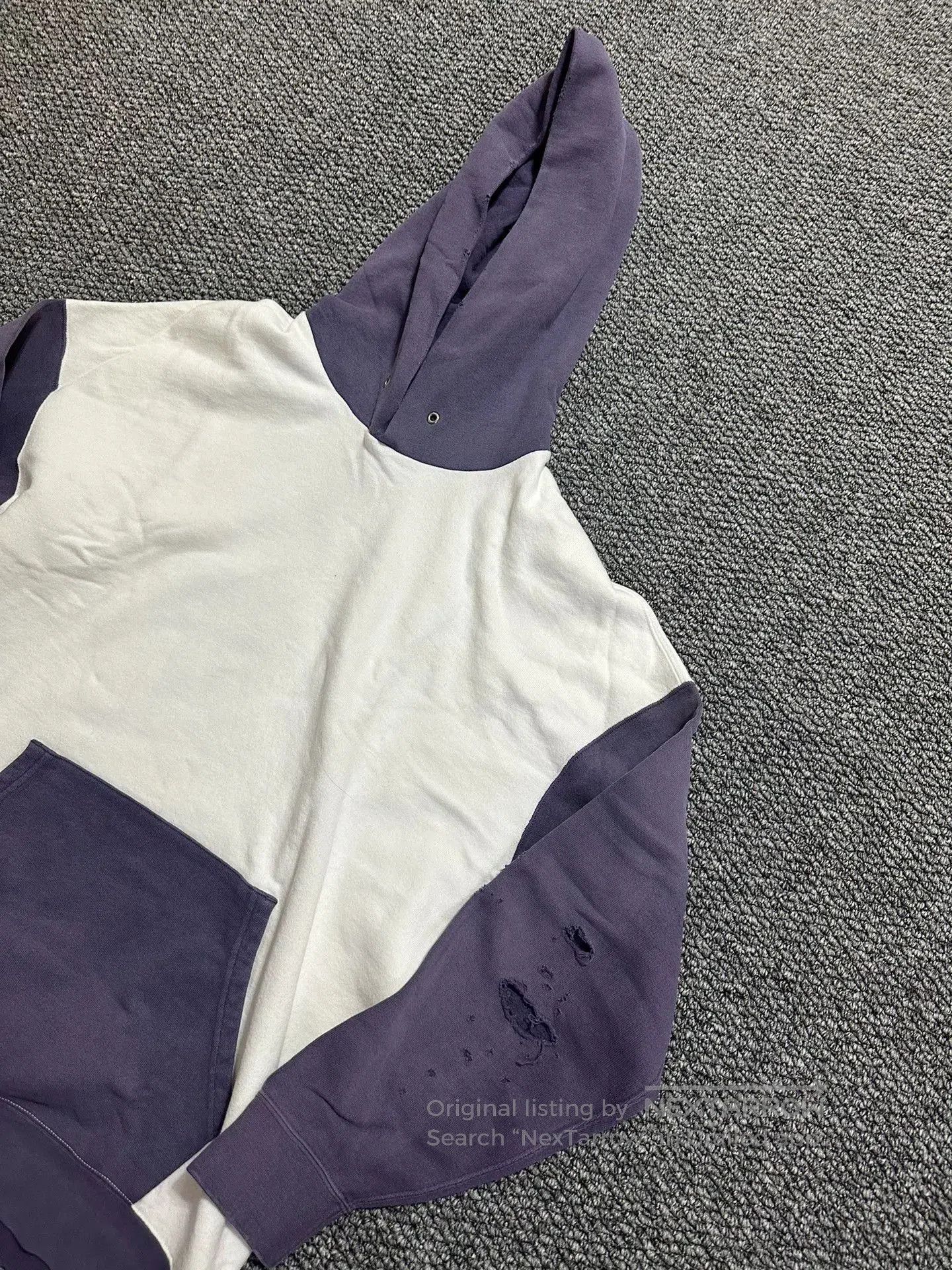 Visvim visvim oversized hooded sweatshirt in purple. Size US M / EU 48-50 / 2 - 2 Thumbnail