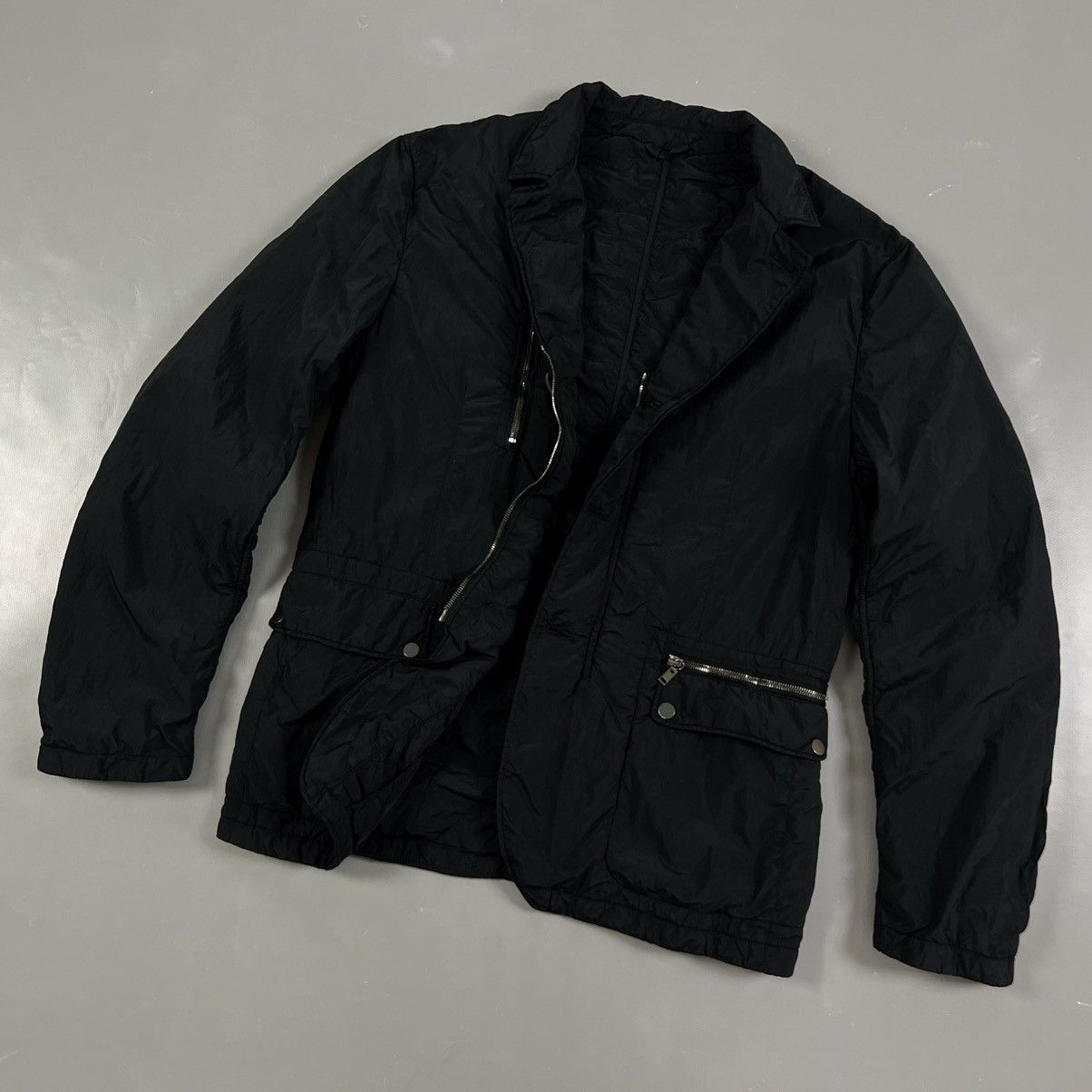 Lanvin Luxury Lanvin Shimmer Polyamide Light Jacket Man Size L Size US L / EU 52-54 / 3 - 1 Thumbnail