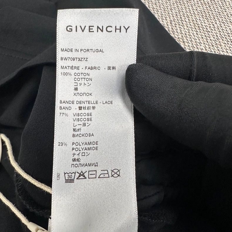 Givenchy Givenchy Lace Trimmed Short Sleeve T-shirt Size US XS / EU 42 / 0 - 4 Thumbnail
