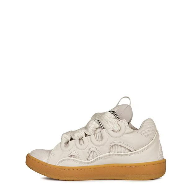 Lanvin o1g2r1mq1024 Curb Sneakers in Chalk Size US 5 / IT 35 - 2 Thumbnail