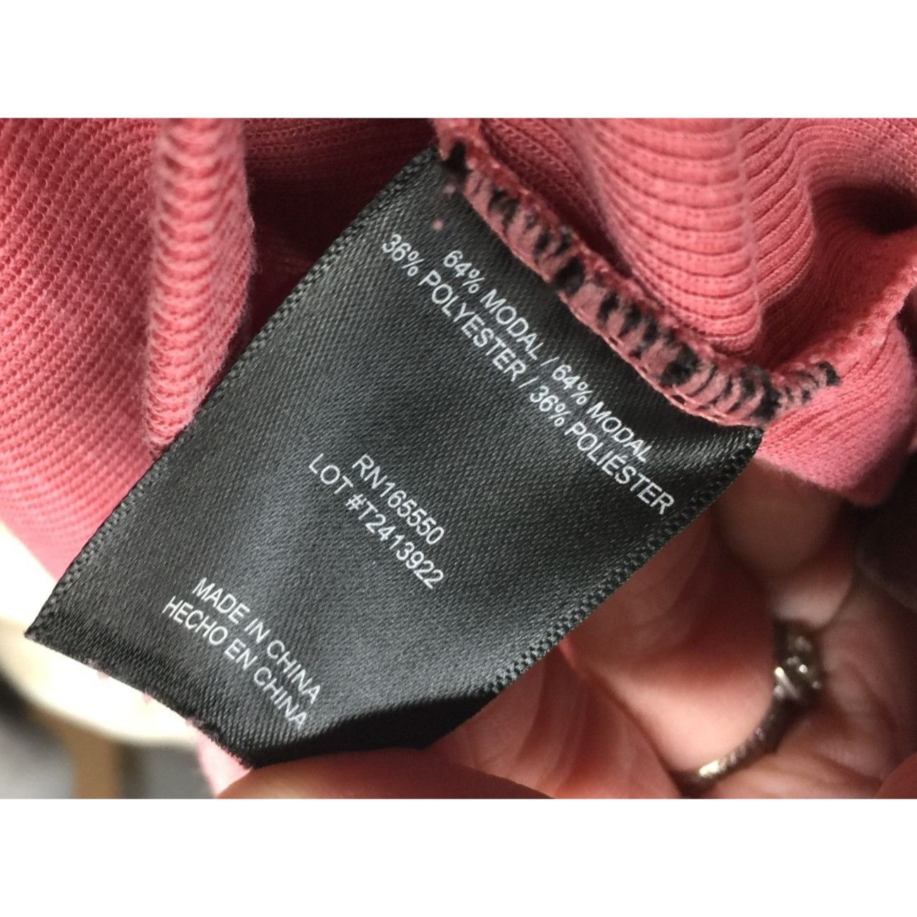 Other WOMEN'S PINK SHORT SLEEVED TEE SHIRT Size XXL / US 16-18 / IT 52-54 - 3 Thumbnail