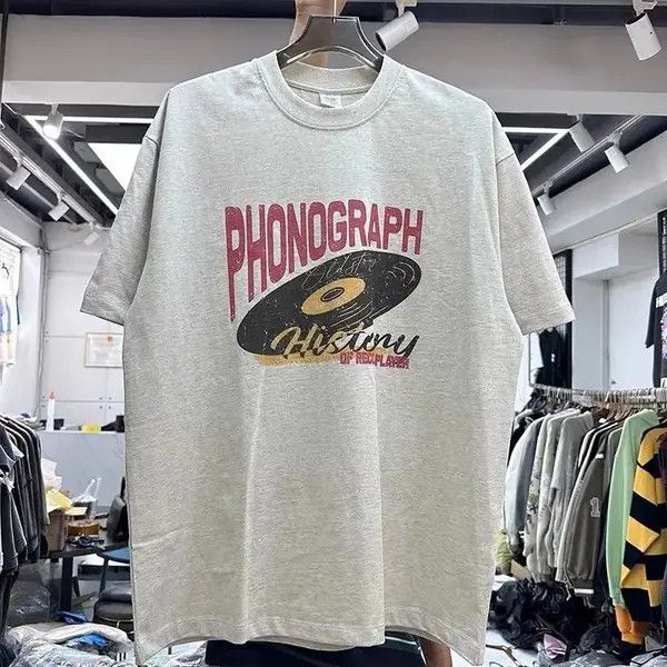 Japanese Brand Akiyama x Ryoka Phonograph History T Shirt Size US XL / EU 56 / 4 - 7 Thumbnail