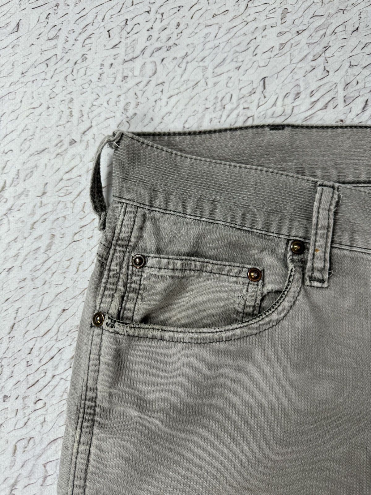 Carhartt Carhartt vintage 90s Western pants faded distressed Size US 30 / EU 46 - 19 Thumbnail