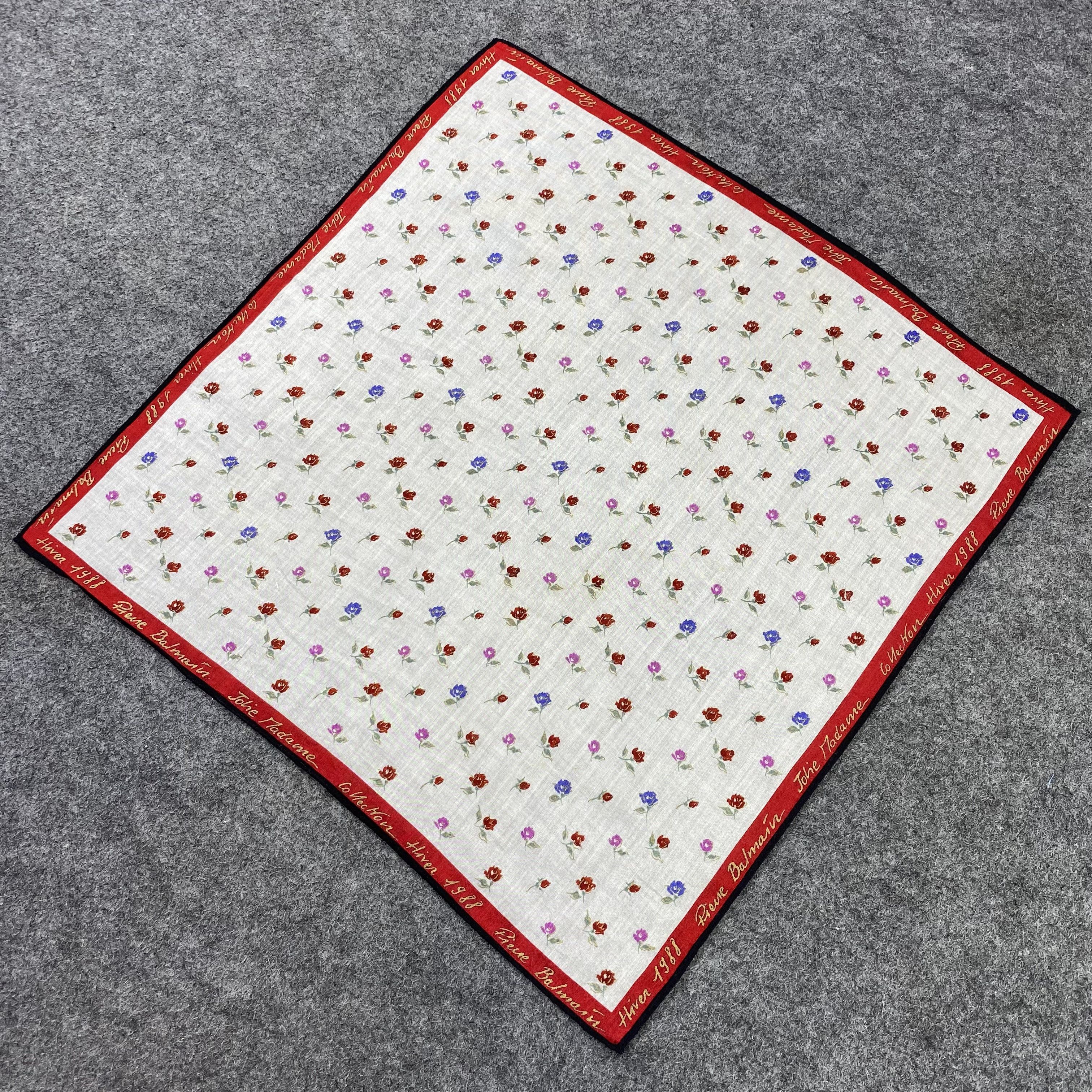 Pierre Balmain Pierre Balmain Handkerchief / Bandana / Neckerchief -B740 Size ONE SIZE - 4 Thumbnail