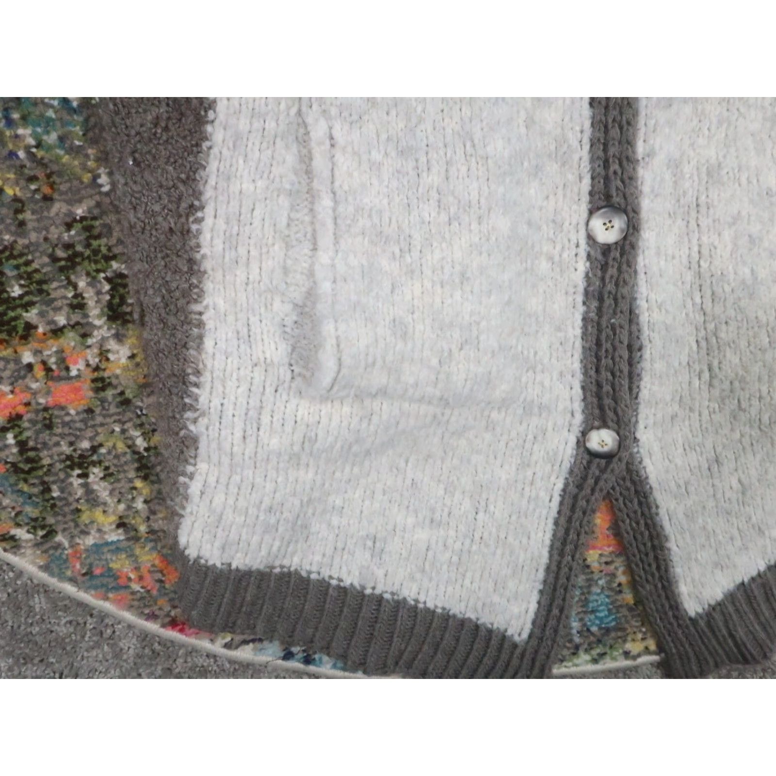 Anthropologie VINTAGE Anthropologie Sleeping on Snow Cardig Sweater One Size Mohair Blend Button Front Size ONE SIZE - 6 Thumbnail