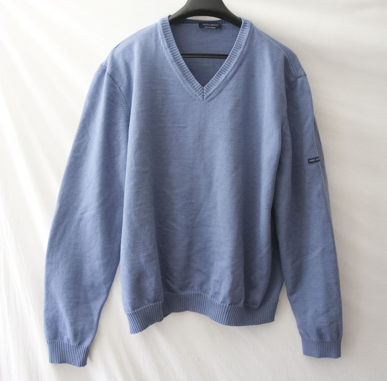 Dale Of Norway Saint James Sweater Wool Size XL Blue Made in France Size US XL / EU 56 / 4 - 1 Thumbnail