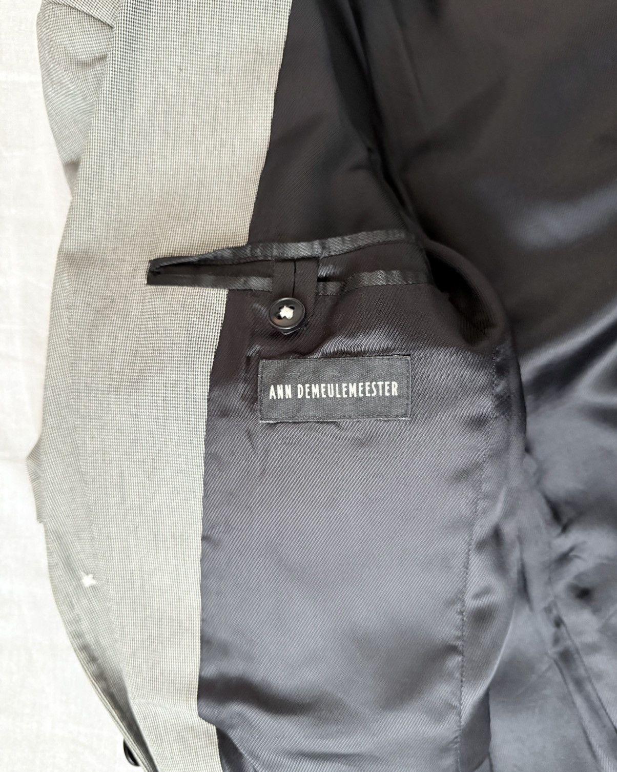 Ann Demeulemeester Ann De Meulemeester grey blazer Size 46L - 6 Thumbnail
