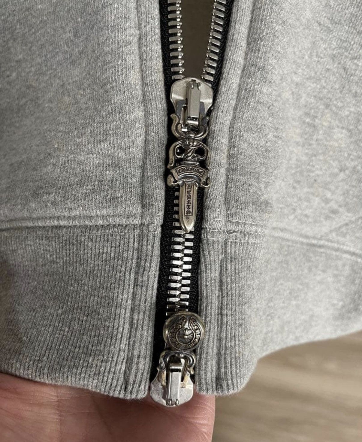 Chrome Hearts Chrome hearts Y Not Zip Ch Plus Cross Patch hoodie Size S Size US S / EU 44-46 / 1 - 6 Thumbnail