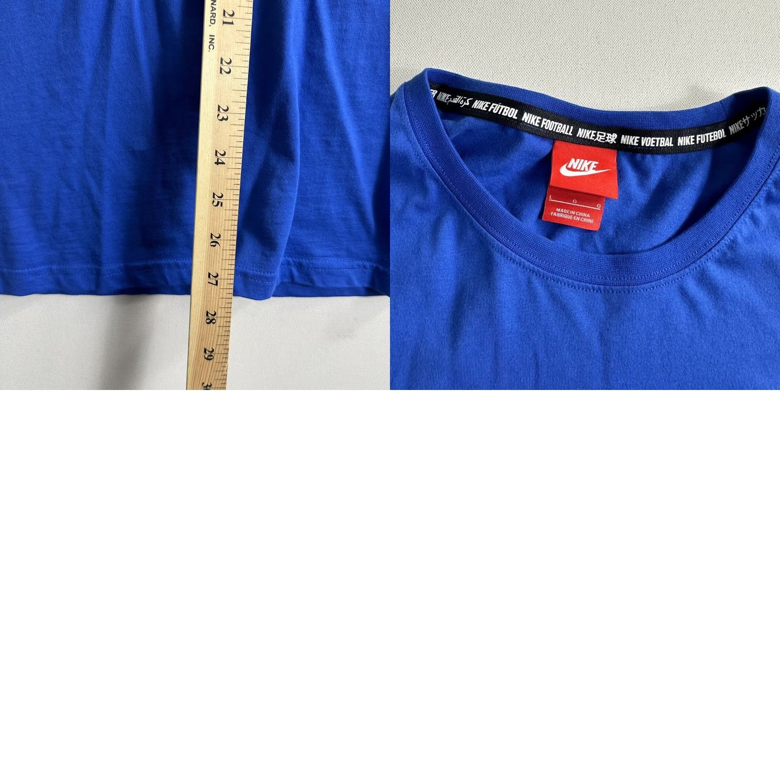 Nike NIKE F.C. Pocket Tee Soccer Futbol Animal Print Crew Neck Short Sleeve Large Size US 33 - 8 Thumbnail