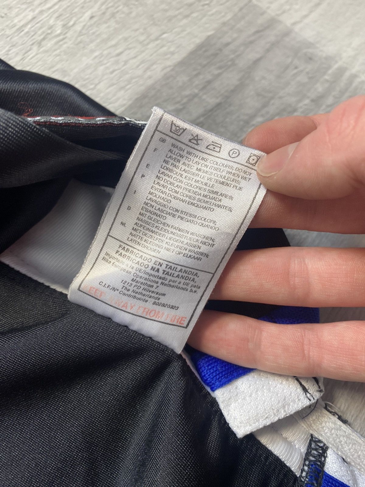 Nike Vintage Nike Team Sports Tank Top Jersey Black Blue XL Y2K Size US XL / EU 56 / 4 - 7 Thumbnail