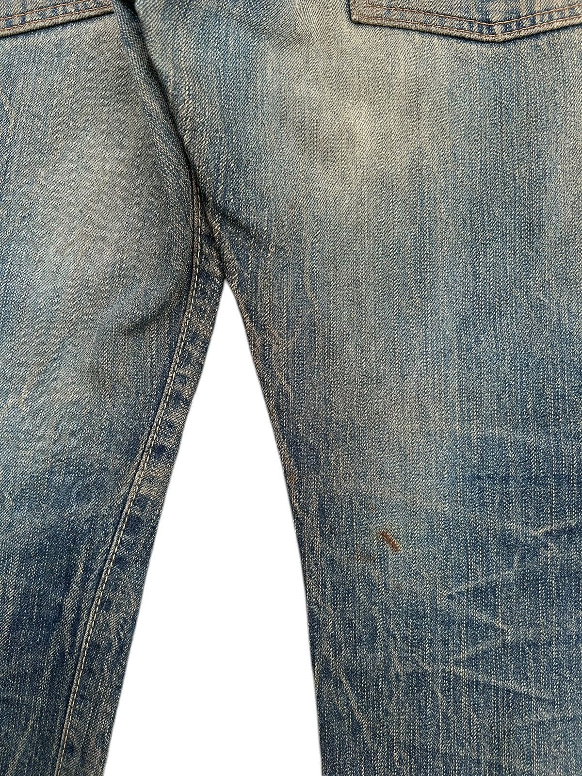 Kapital Rusty Vintage Edwin 505 BXX Selvedge Distressed Denim Jeans Size US 36 / EU 52 - 14 Thumbnail