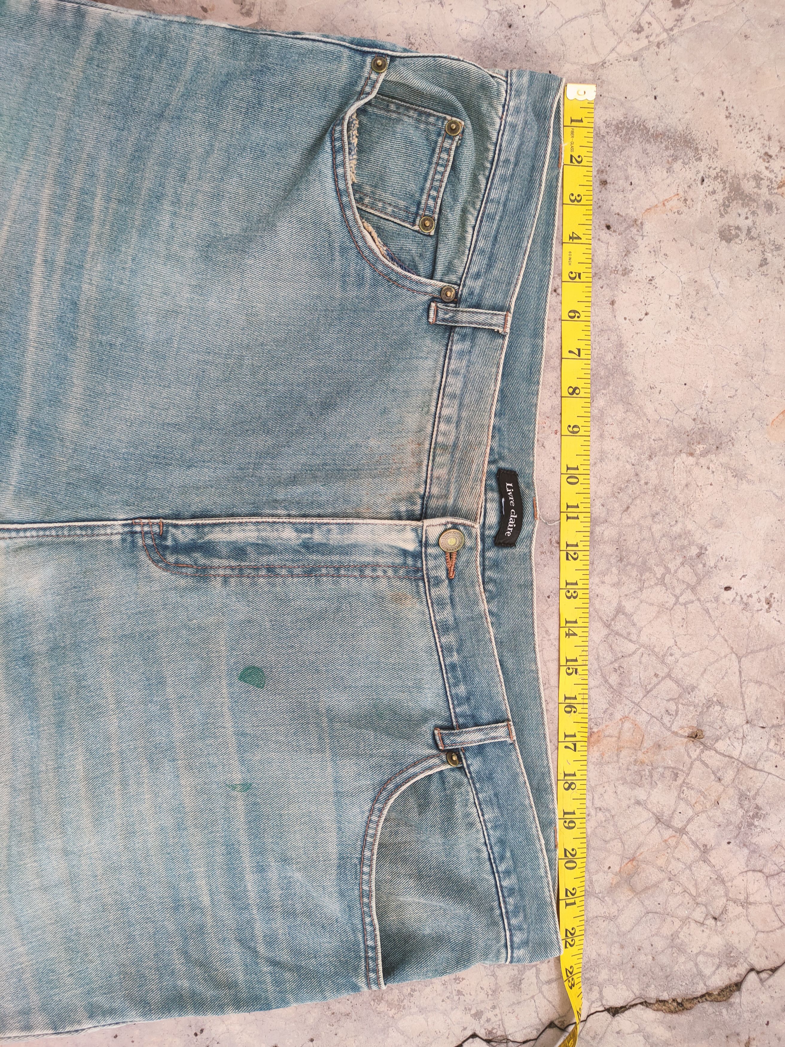 Japanese Brand VINTAGE JAPANESE RUSTY FADED RIPPED JEANS DENIM PANTS Size US 44 / EU 60 - 5 Thumbnail