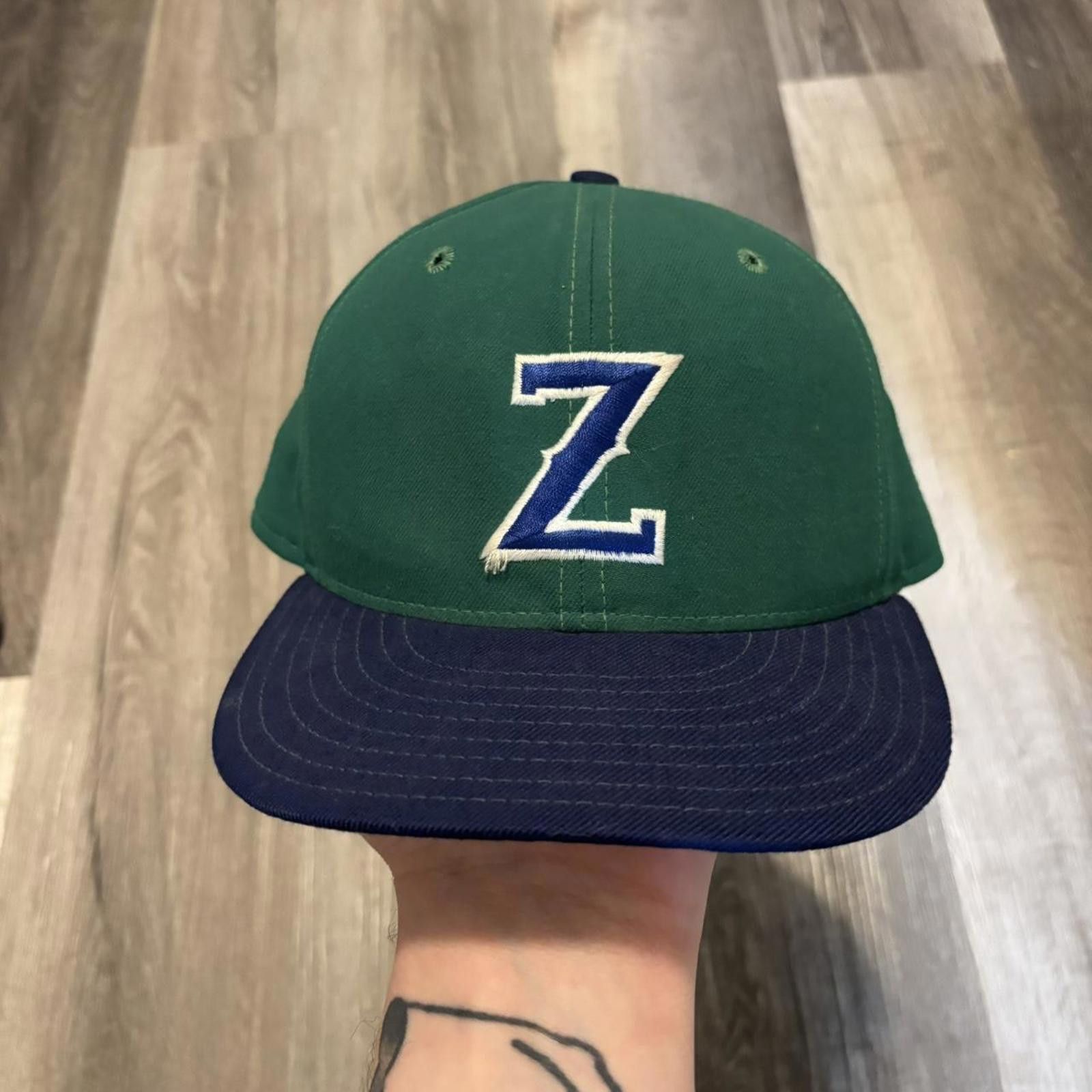 New Era Vintage Denver zephyrs wool new era fitted hat 90s 7 3/8 Size ONE SIZE - 1 Thumbnail