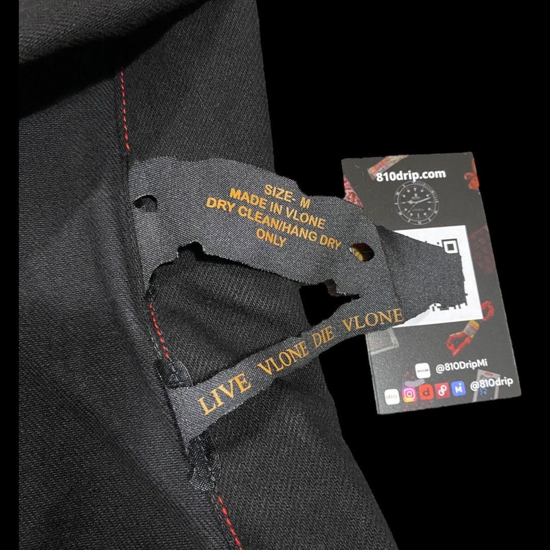 Vlone Vlone Stripper Denim Jacket LA Exclusive Size US M / EU 48-50 / 2 - 5 Thumbnail