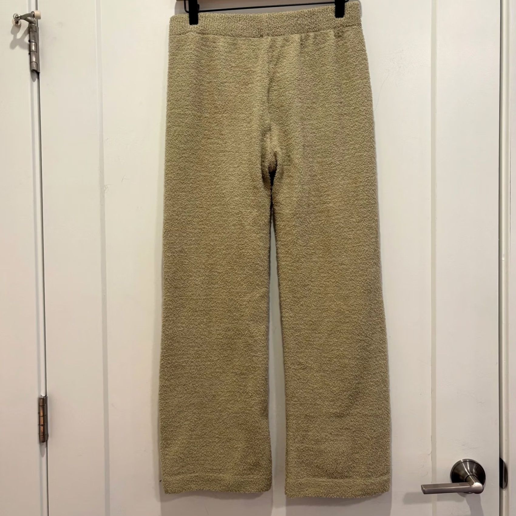 Uniqlo Uniqlo Lounge Pants Beige Tan Wide-Leg Drawstring Medium Size 32" / US 10 / IT 46 - 3 Thumbnail