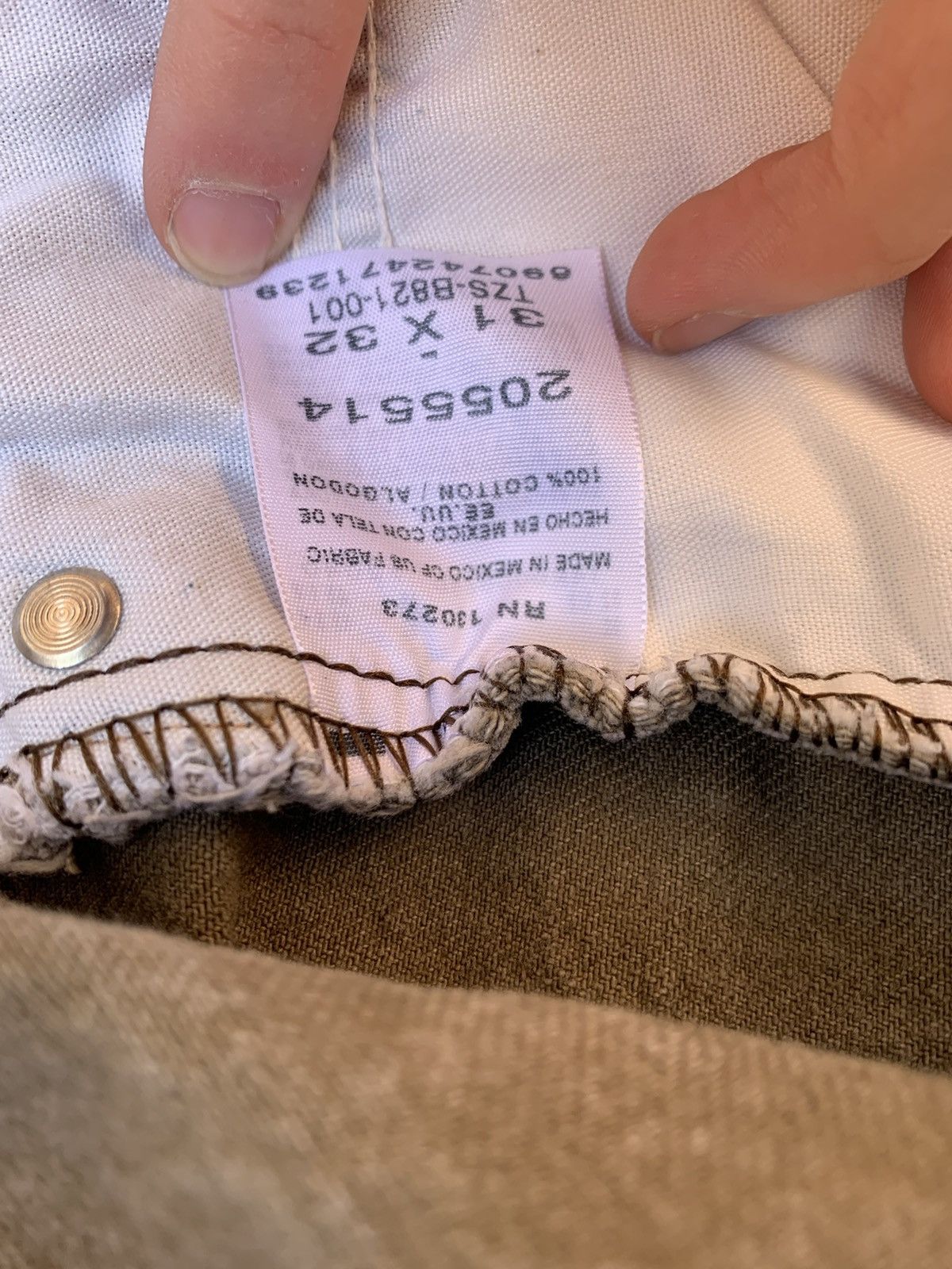 Lee × Vintage Vintage Lee Denim Pants Size US 31 - 8 Thumbnail