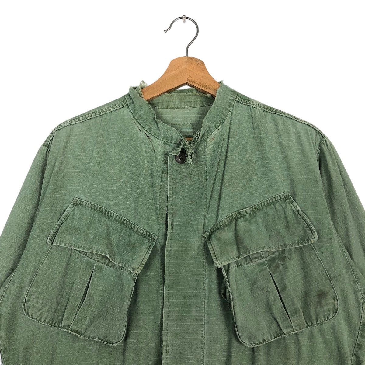 Vintage 🔥True Vintage 40’s Cargo Inspector Jacket Slant Pocket Army Size US M / EU 48-50 / 2 - 3 Thumbnail