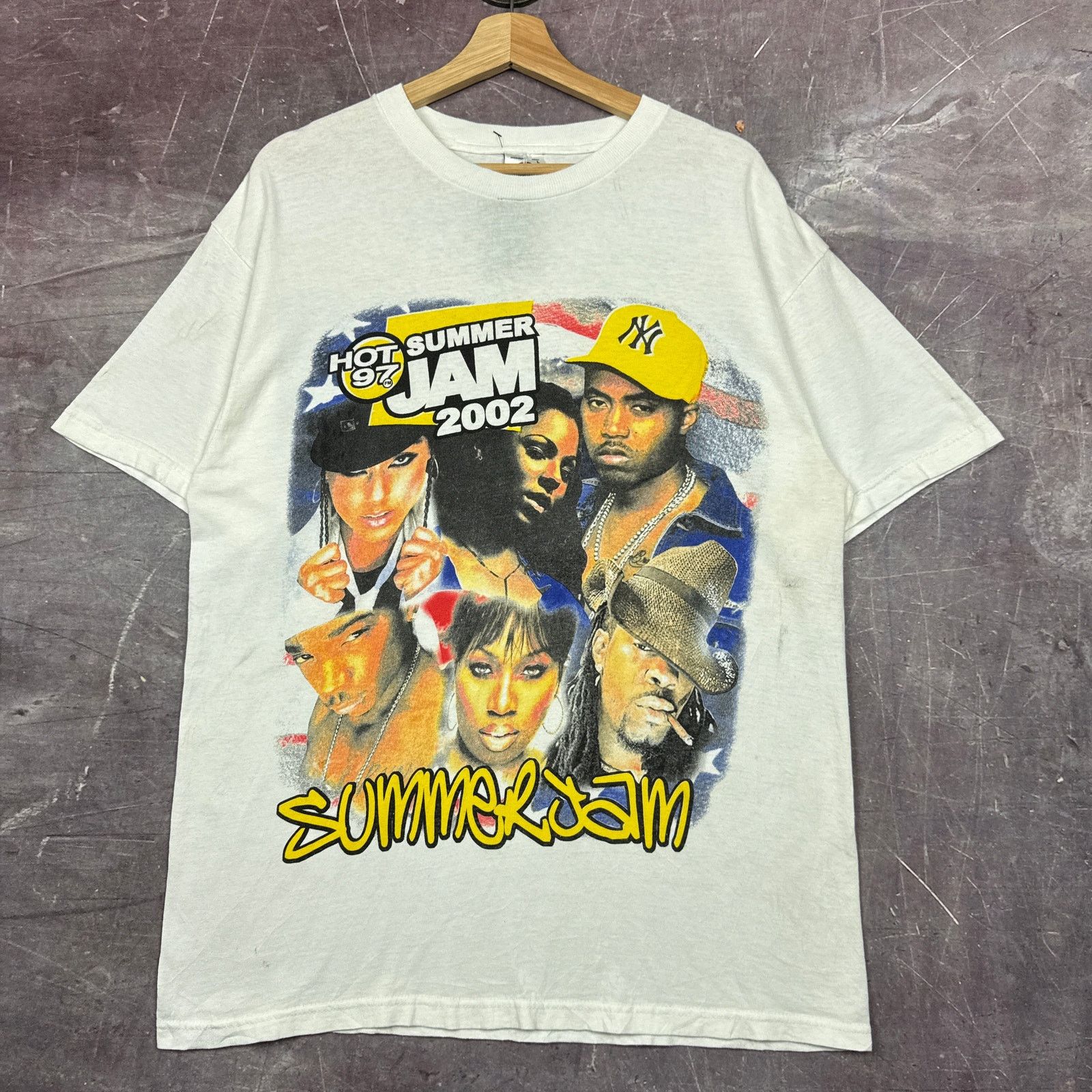 Rap Tees × Vintage Vintage Hot 97 Summer Jam X 2003 rap tee | Grailed
