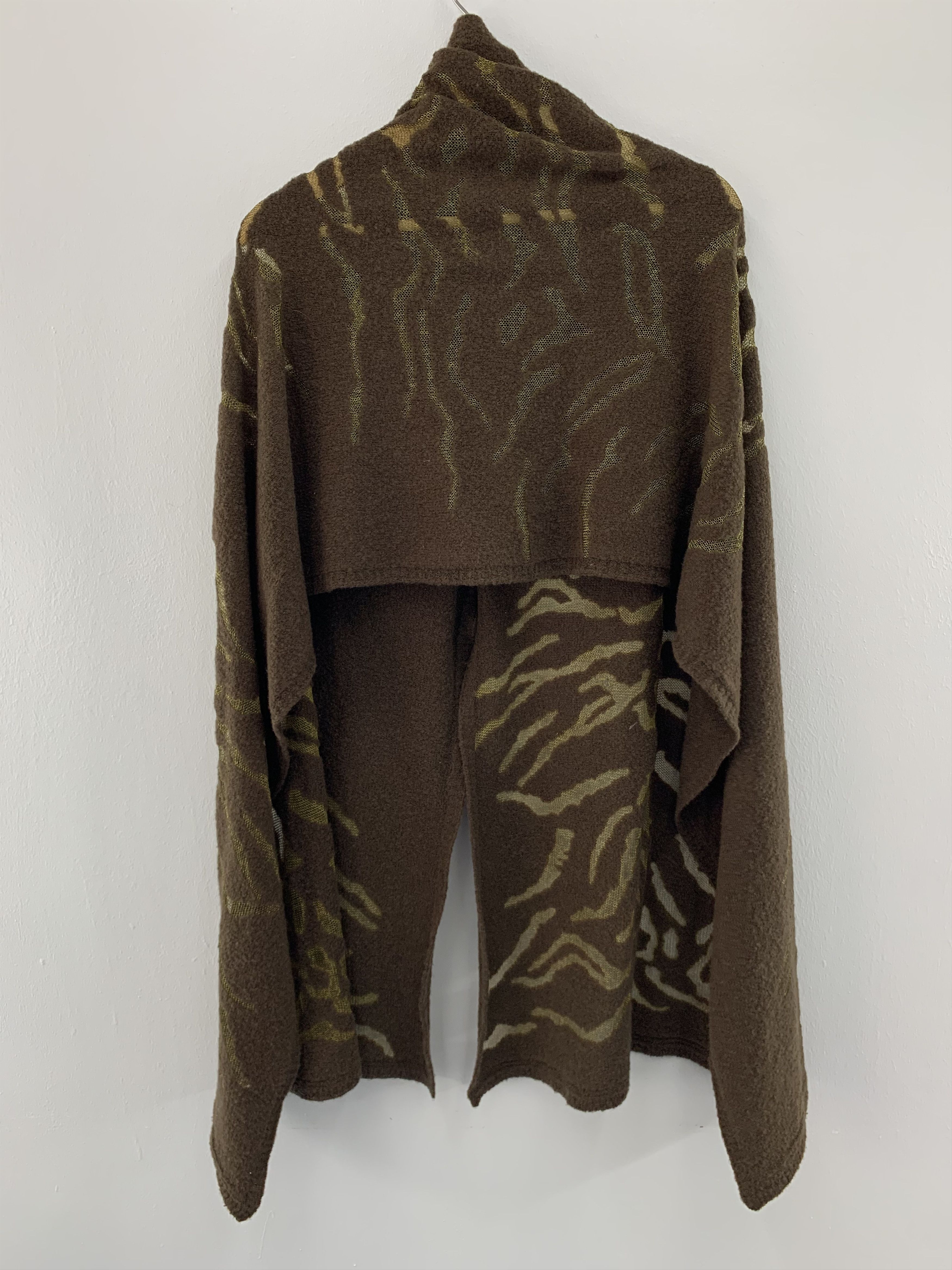 Krizia Uomo Krizia Uomo Scarf Wool Muffler Neck Wrap BL5194 Size ONE SIZE - 2 Thumbnail