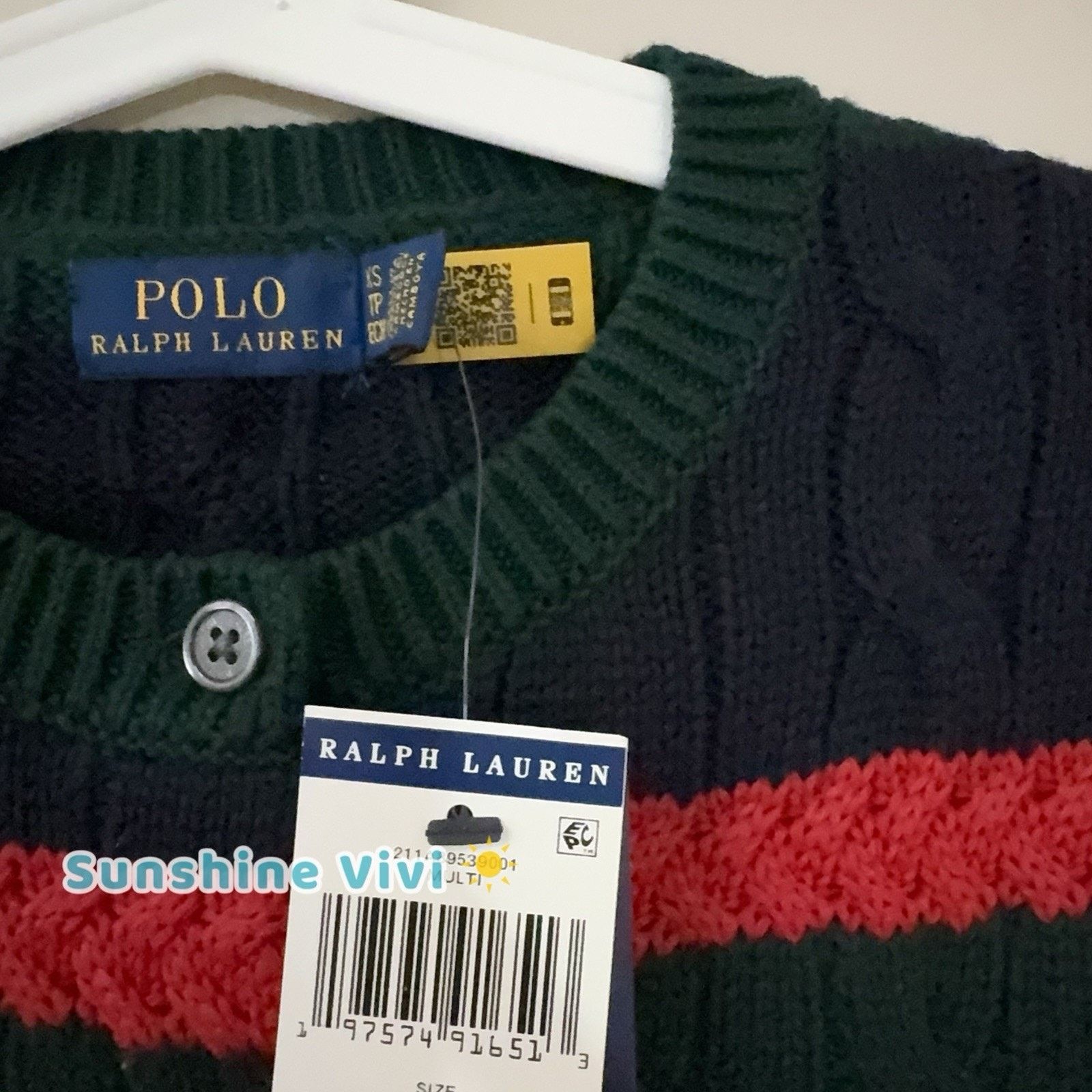 Ralph Lauren NEW Polo Ralph Lauren Women Cable Knit Cardigan Sweater Size XS / US 0-2 / IT 36-38 - 6 Thumbnail