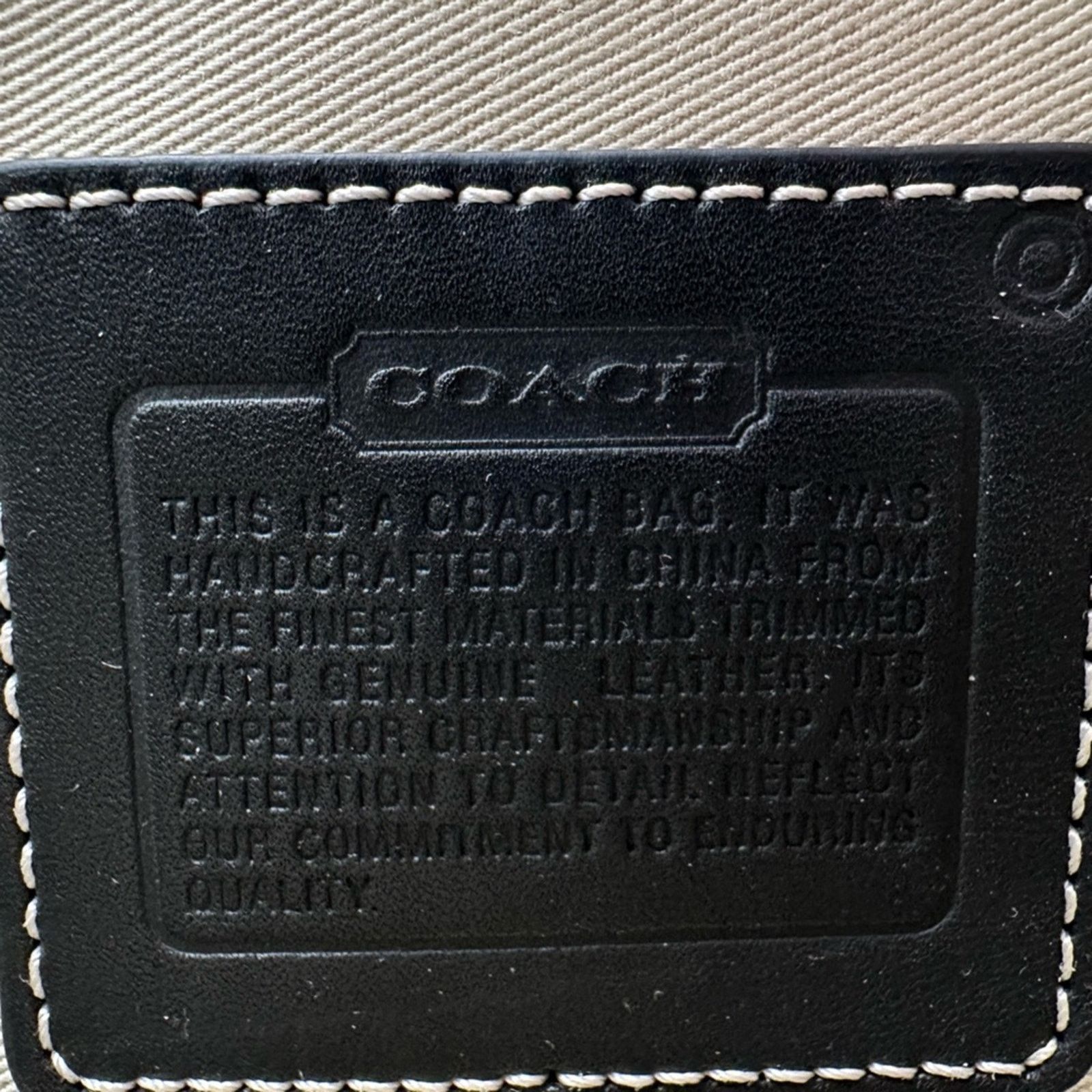 Coach Coach Double Zipper Cosmetic Bag Size ONE SIZE - 11 Thumbnail