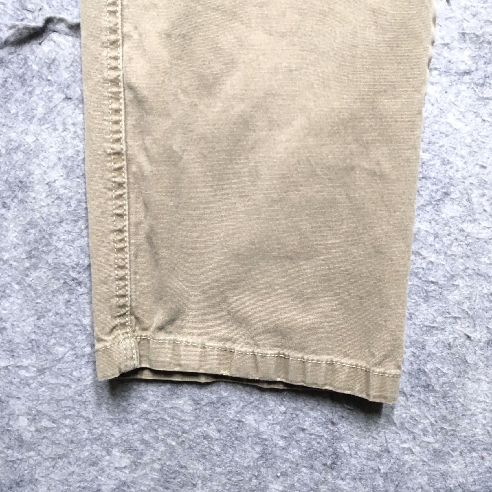 Vintage KÜHL Kanvus Jean Mens 34x30 Beige Relaxed Straight Canvas Jeans Stretch Outdoor Pants Size US 34 / EU 50 - 2 Thumbnail
