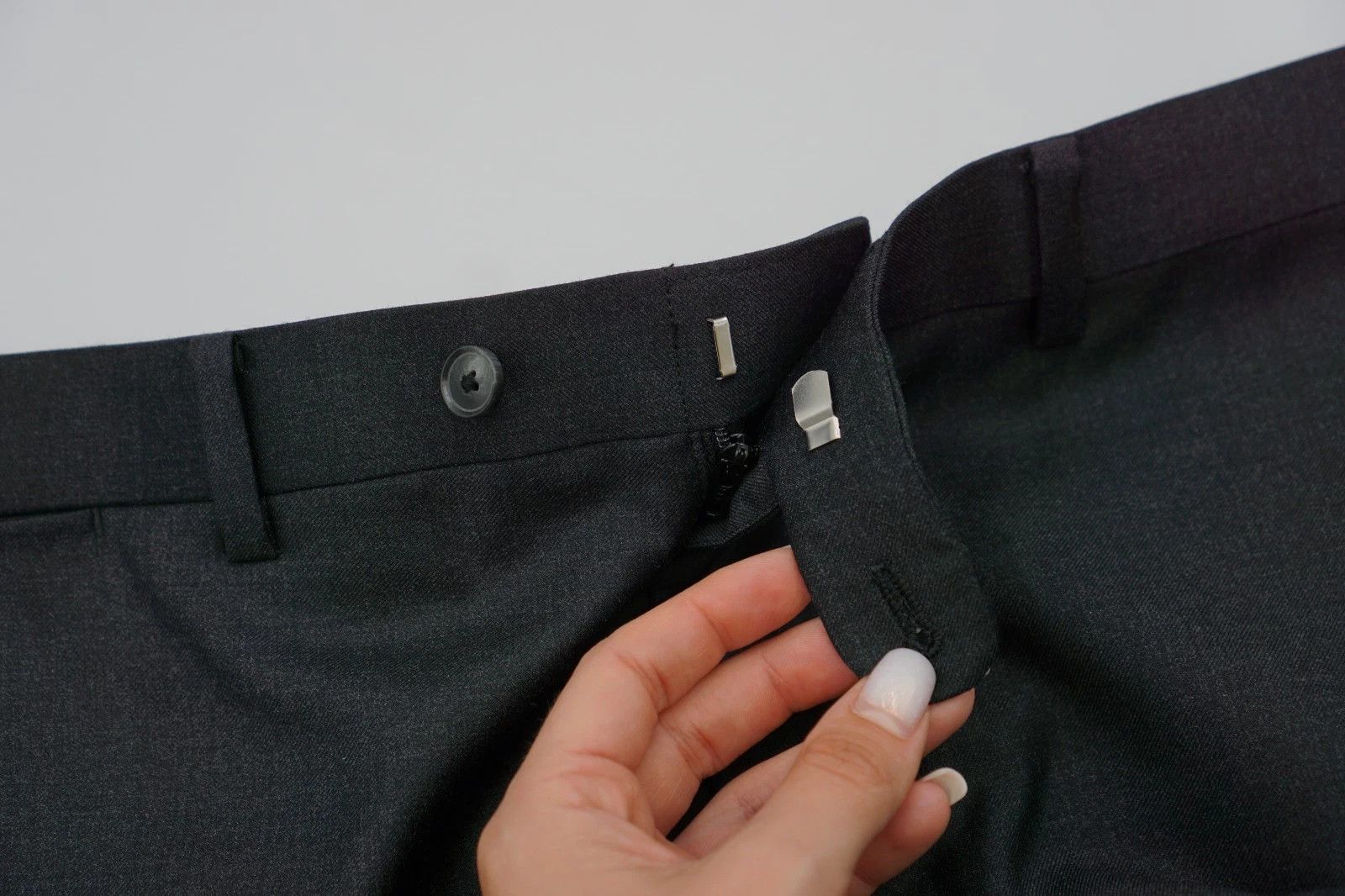 Suitsupply Men Suitsupply Pants Trousers Lazio Grey Size 27 UK/US44S Size 44S - 3 Thumbnail