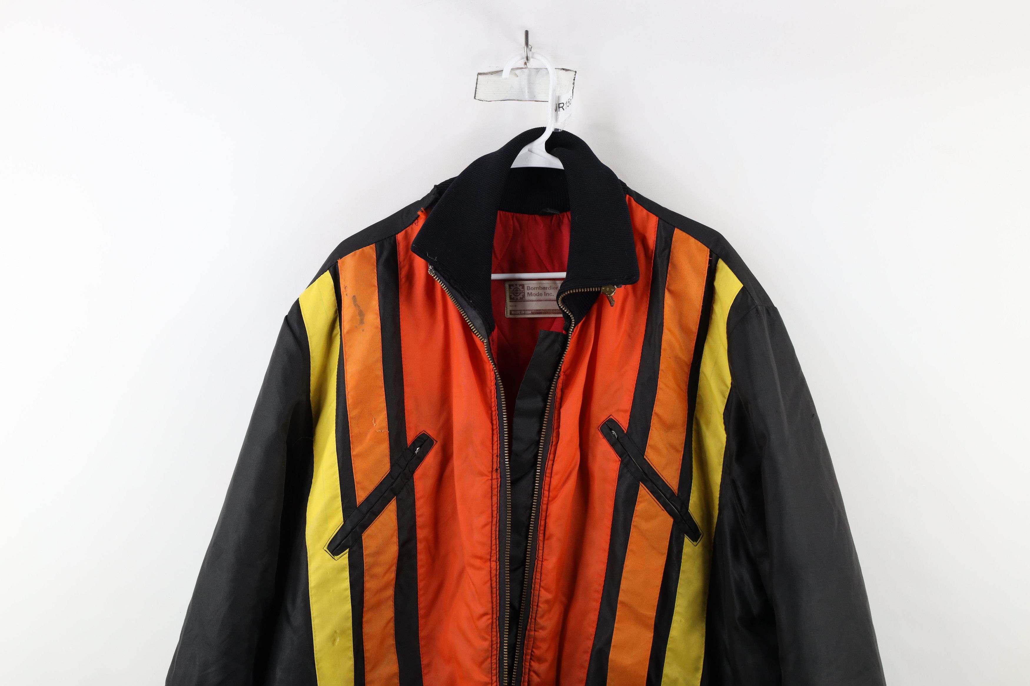 Vintage Vintage 70s 80s Ski Doo Bombardier Puffer Jacket USA AS IS Size US XXL / EU 58 / 5 - 2 Thumbnail