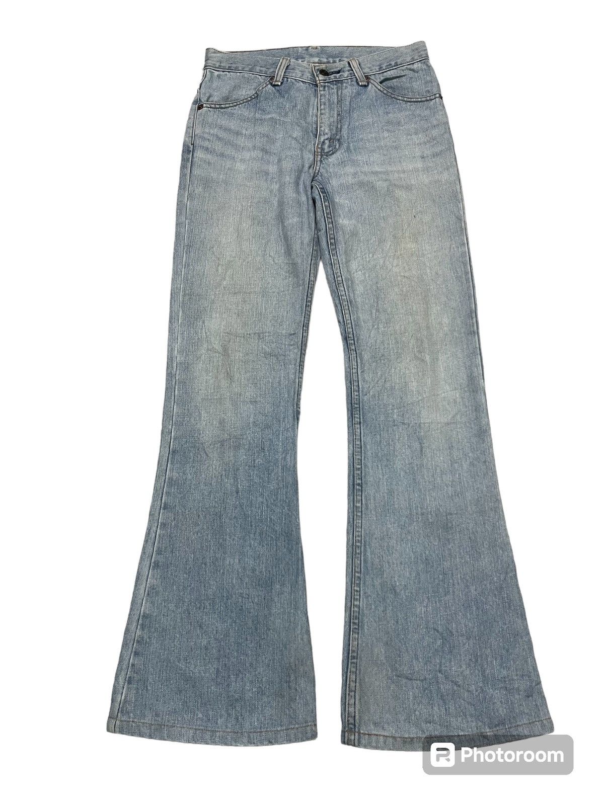 Levi's Vintage Clothing VINTAGE LEVIS JAPAN J 38 FLARE WASHABLE DENIM PANT Size US 29 - 1 Thumbnail