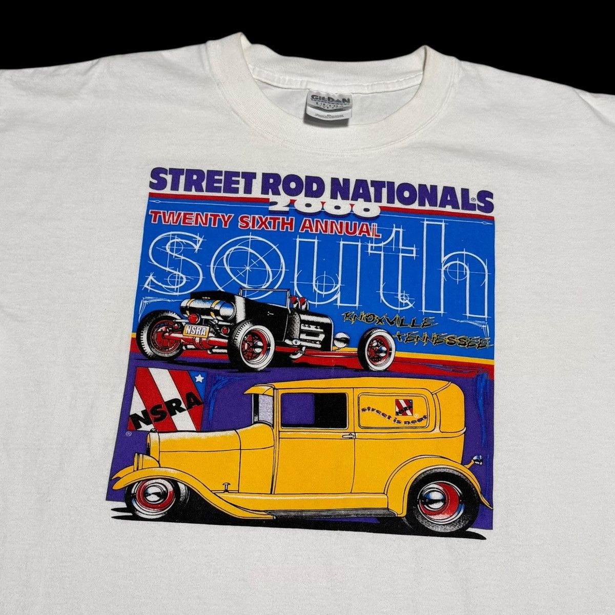 Gildan Gildan 2000 Street Rod Nationals Car Meet Shirt Men's XL Size US XL / EU 56 / 4 - 2 Thumbnail