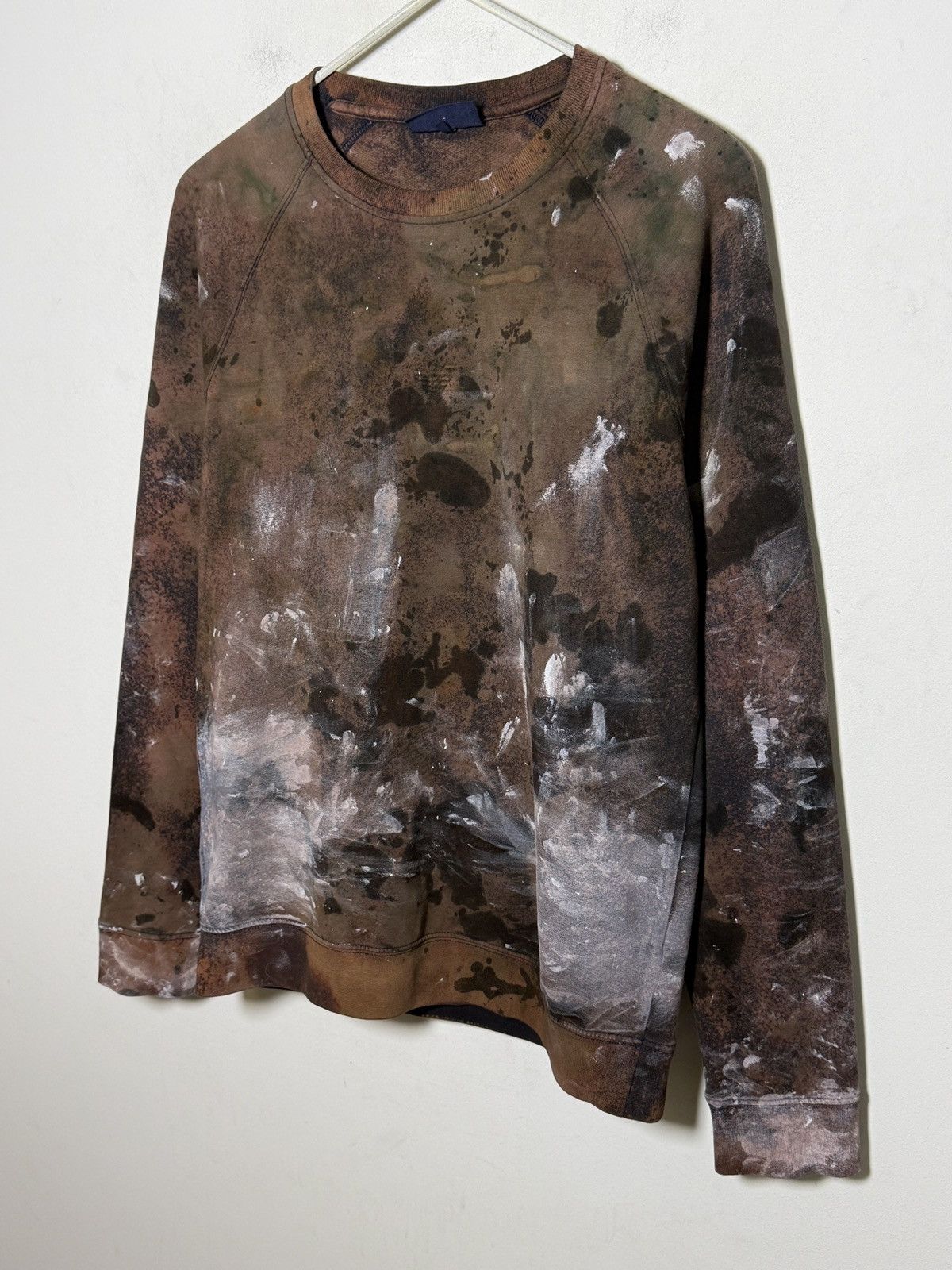 Giorgio Armani Vintage Armani Jeans painters crewneck sweatshirt Size US S / EU 44-46 / 1 - 2 Thumbnail